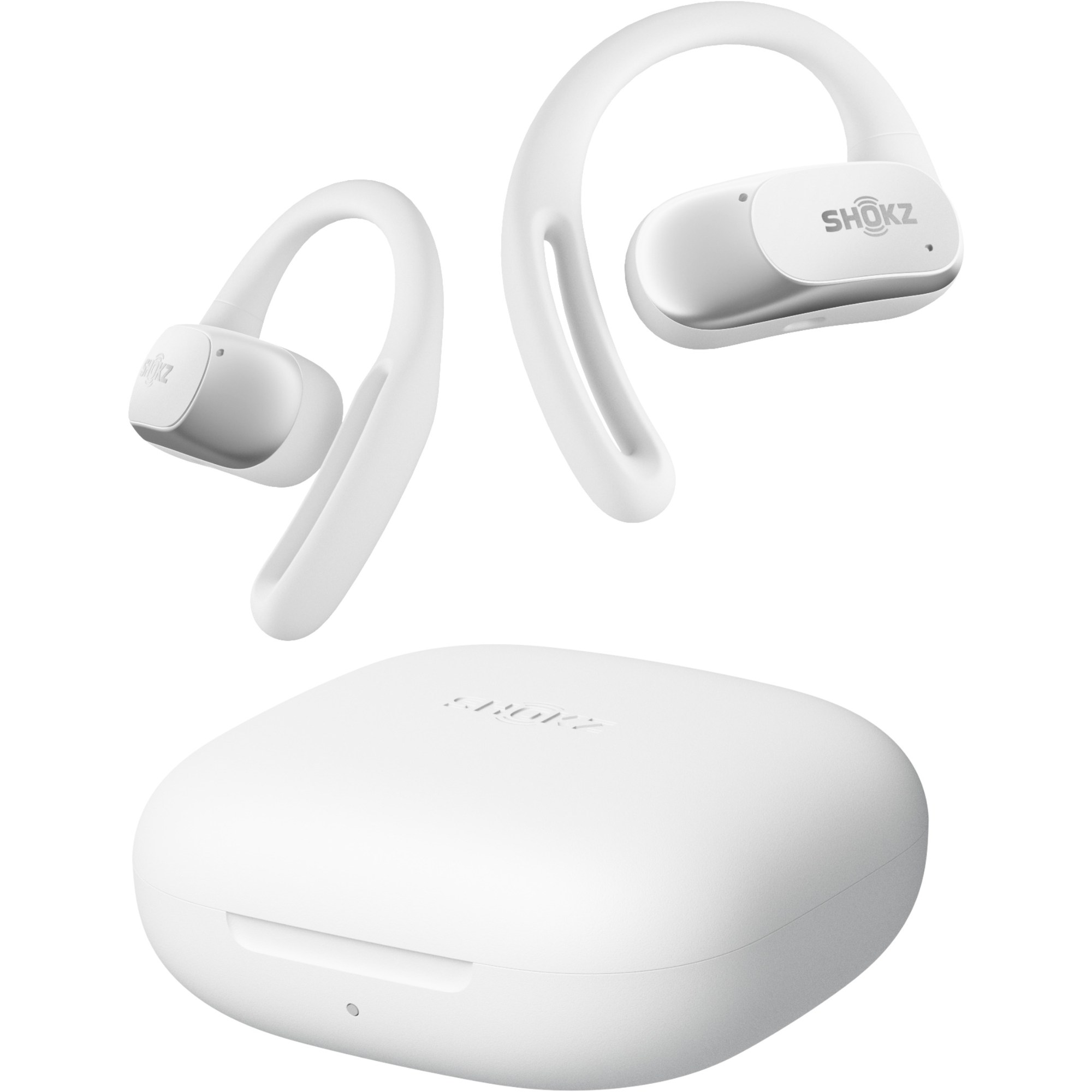 Shokz OpenFit Air Open-Ear Wireless Earbuds - White