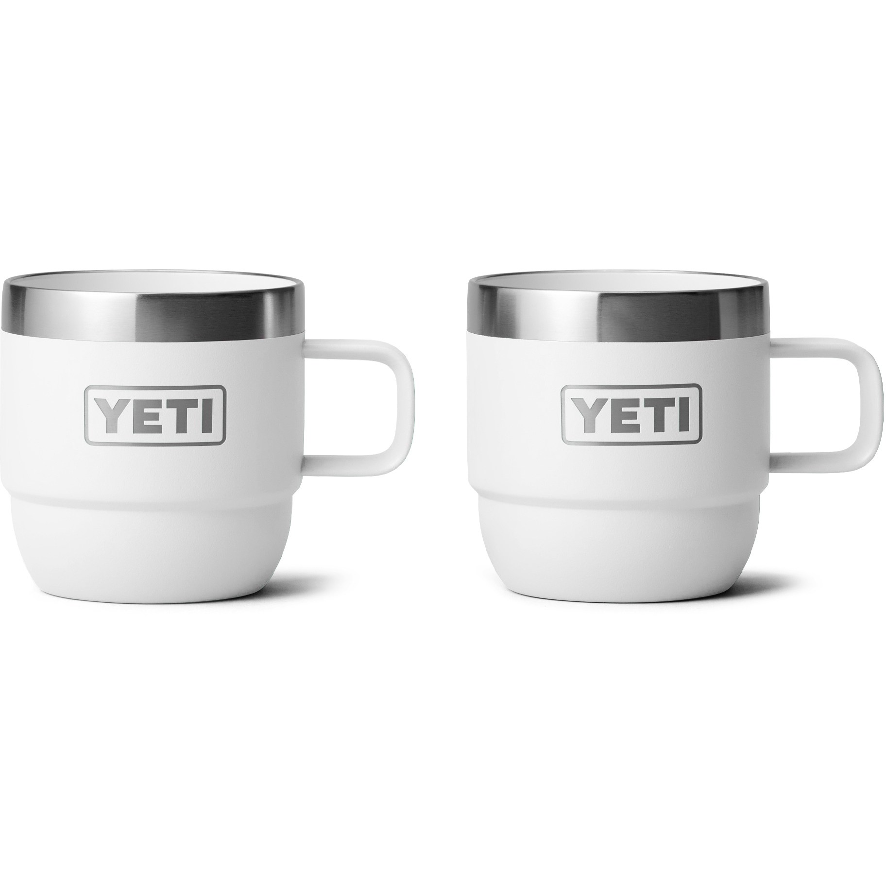 YETI Rambler Stackable Mugs - 6 fl. oz. - Package of 2 - White