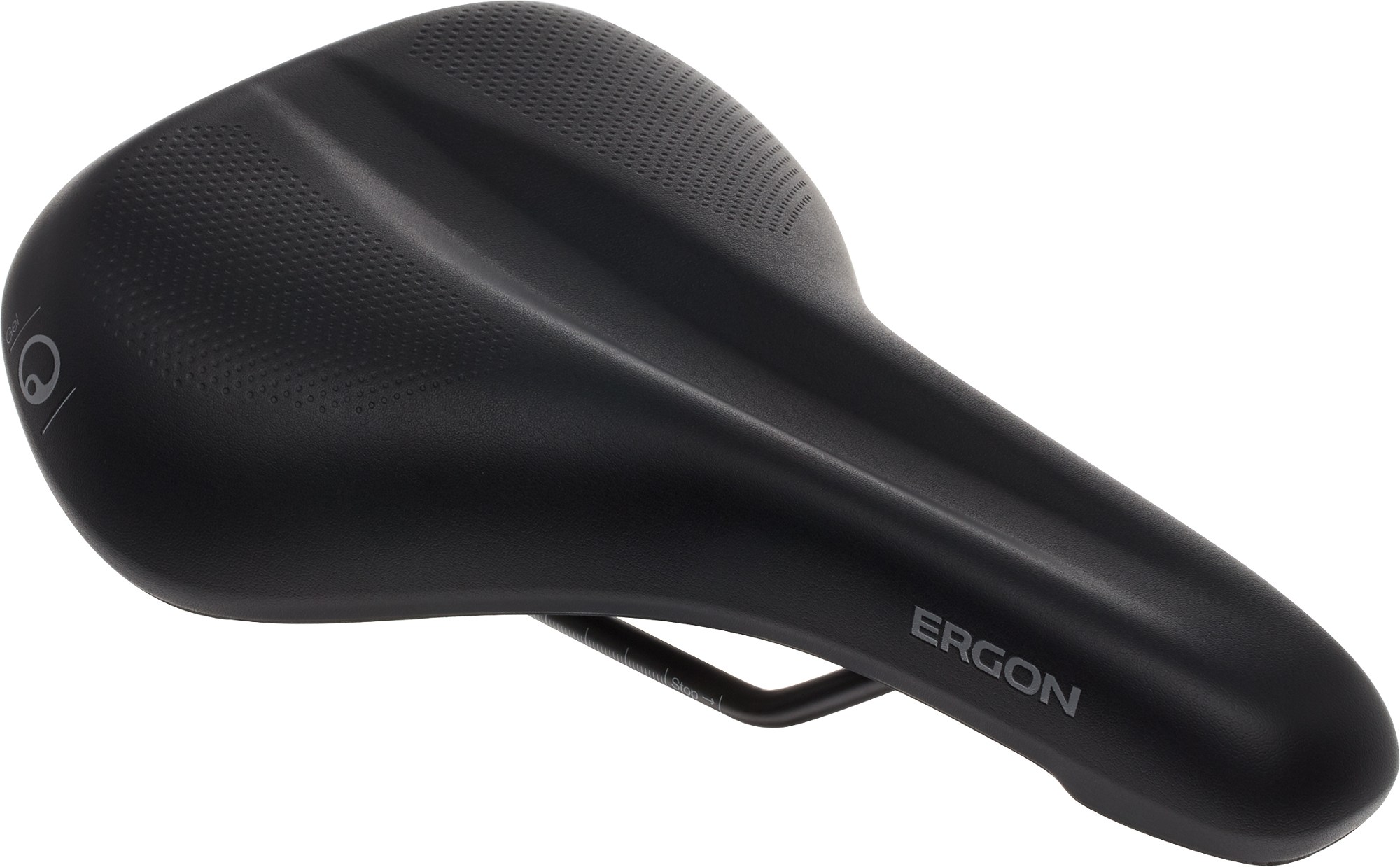 Ergon ST Gel Saddle - Black - M/L