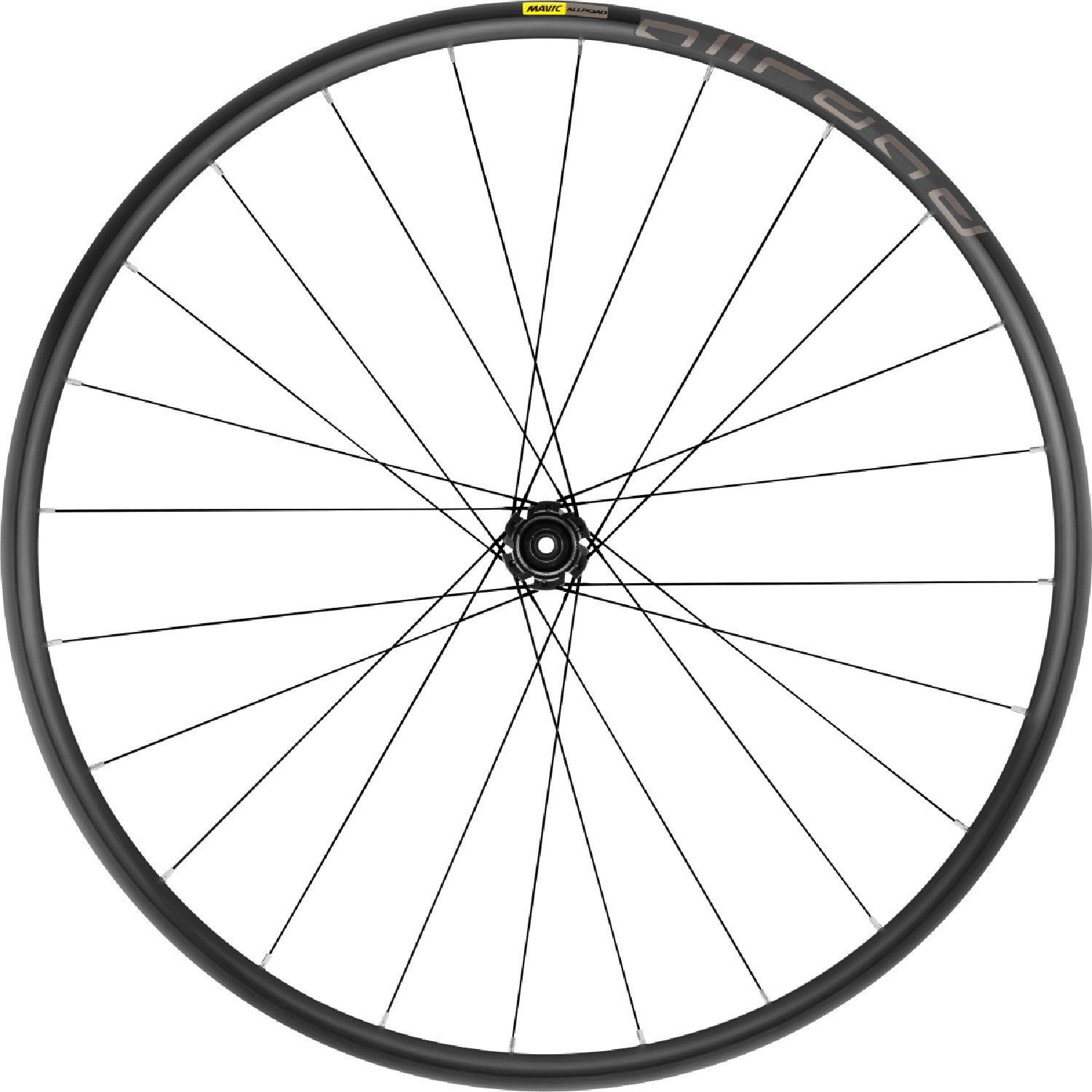 Mavic Allroad CL 700 Wheel - Black - Front 700C (12X100)