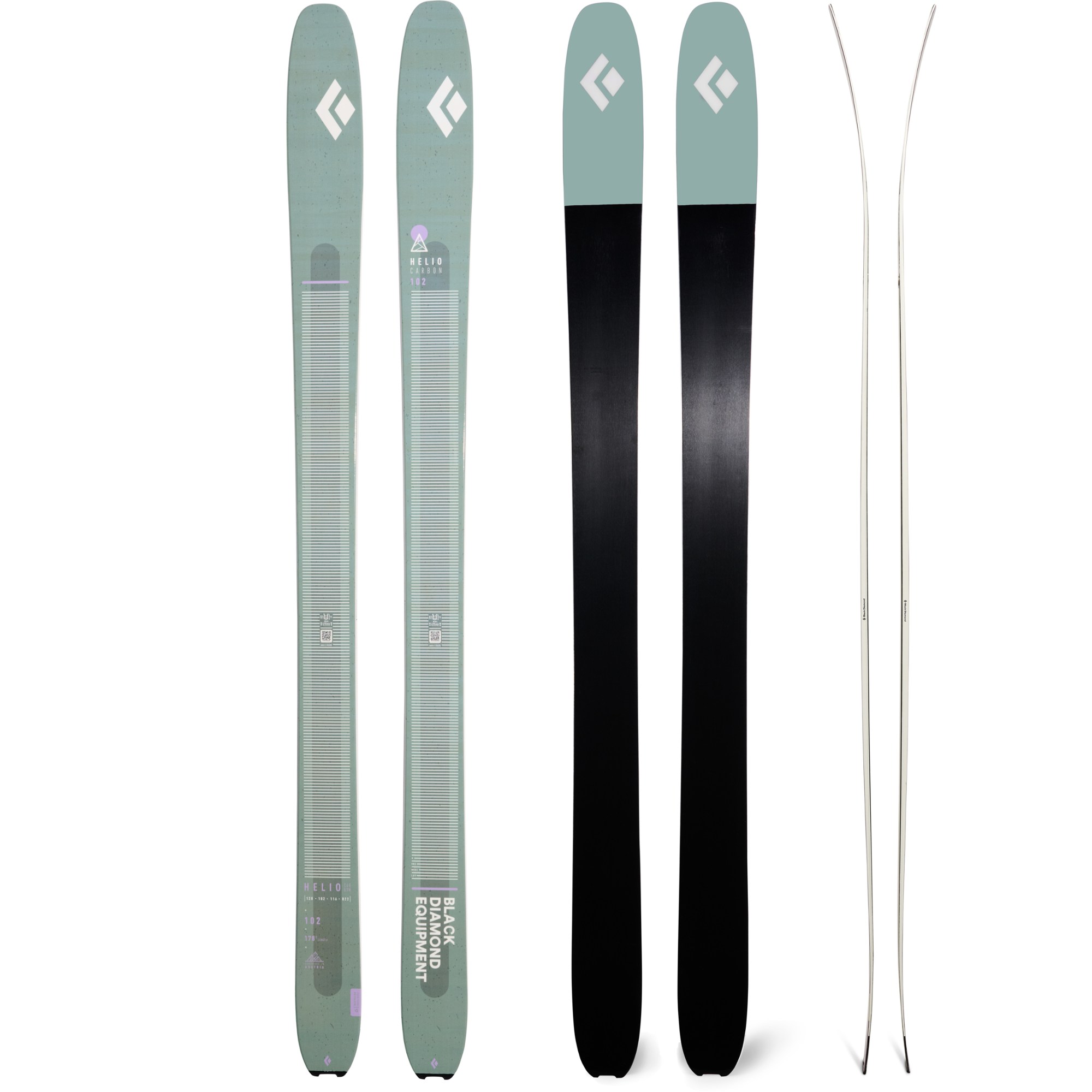 Black Diamond Helio Carbon 102 Skis - 2025/2026 - Not color - 164 CM