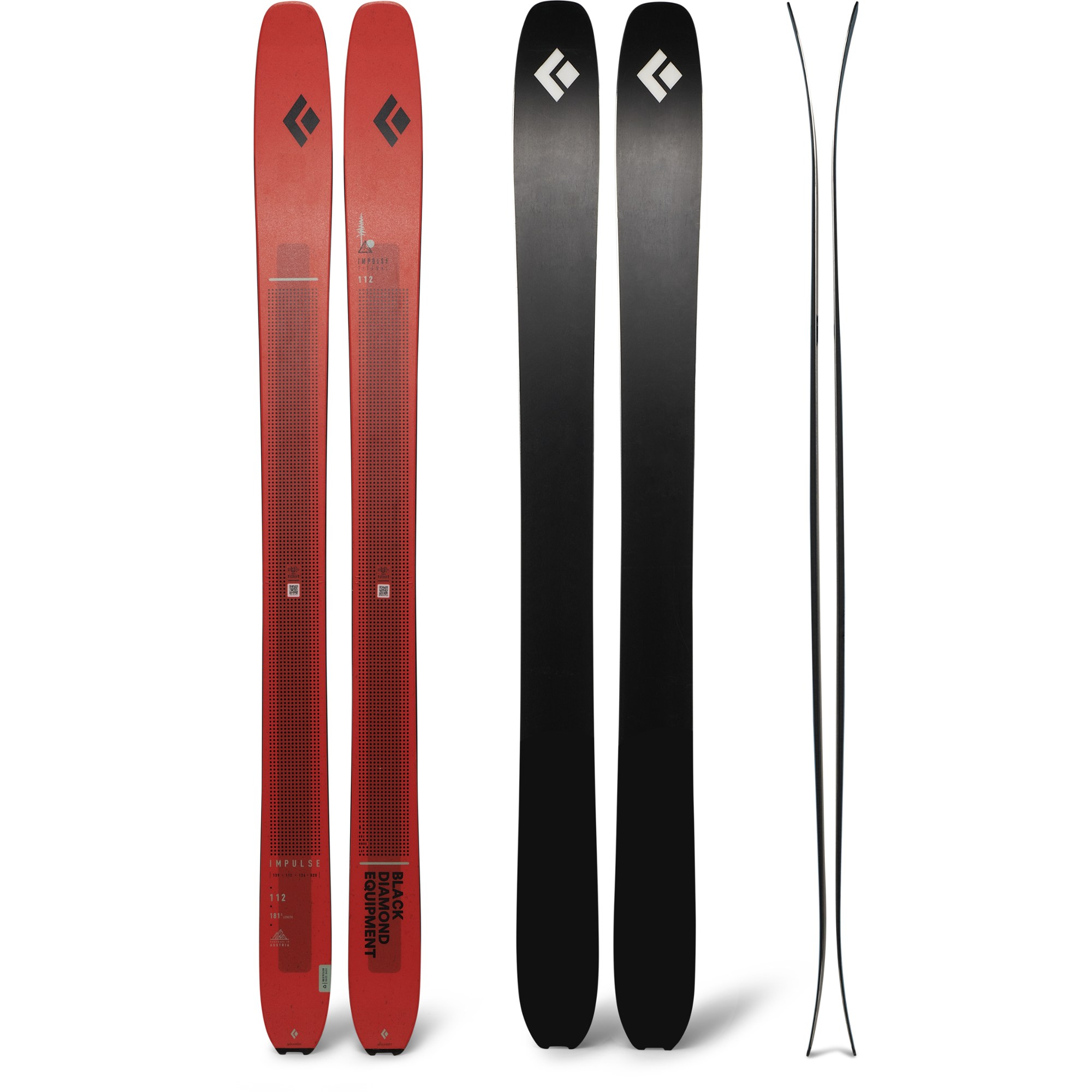 Black Diamond Impulse 112 Ti Skis - 2025/2026 - Orange - 181 CM