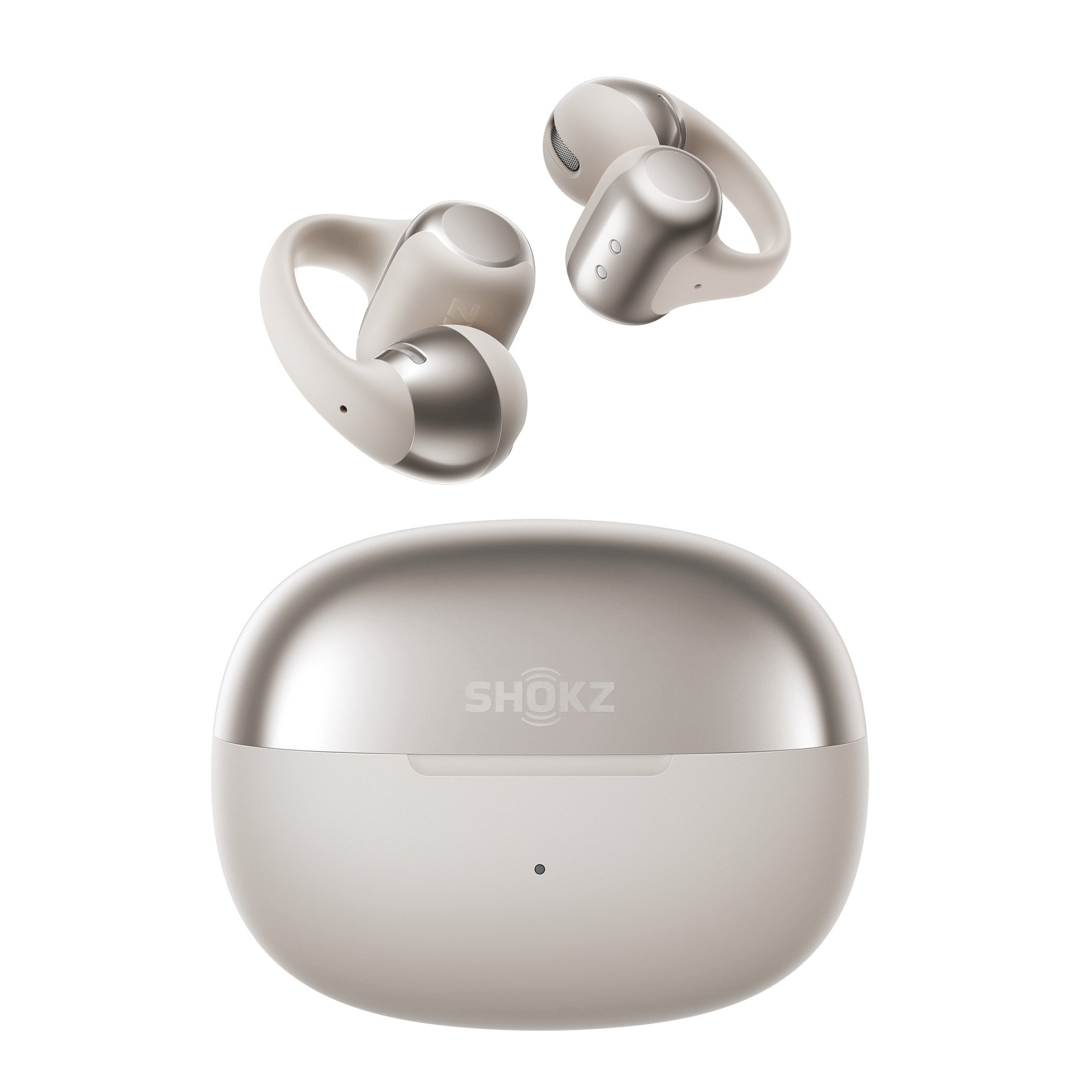 Shokz OpenDots ONE Open-Ear True Wireless Earbuds - Gray