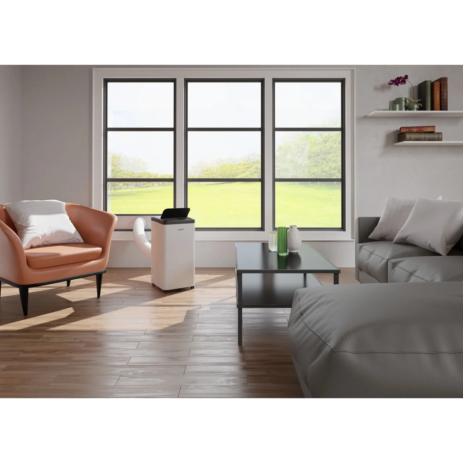 Aeric 8,000 BTU SACC (12,000 BTU ASHRAE) Portable Air Conditioner, Up to 550 Sq ft, AERP081AW - Image 5