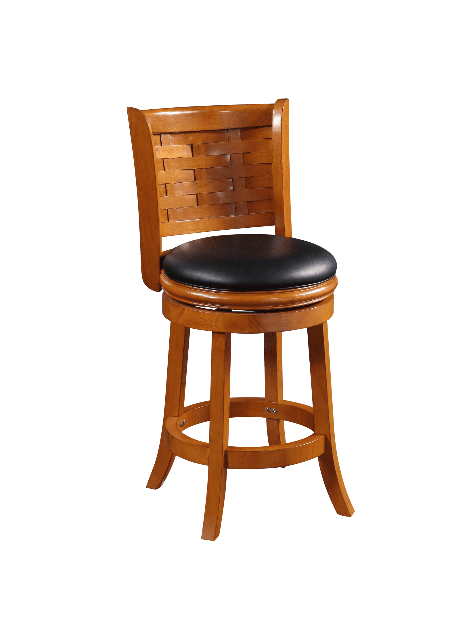 Boraam Sumatra 24" Swivel Counter Stool, Brush Oak - Image 2