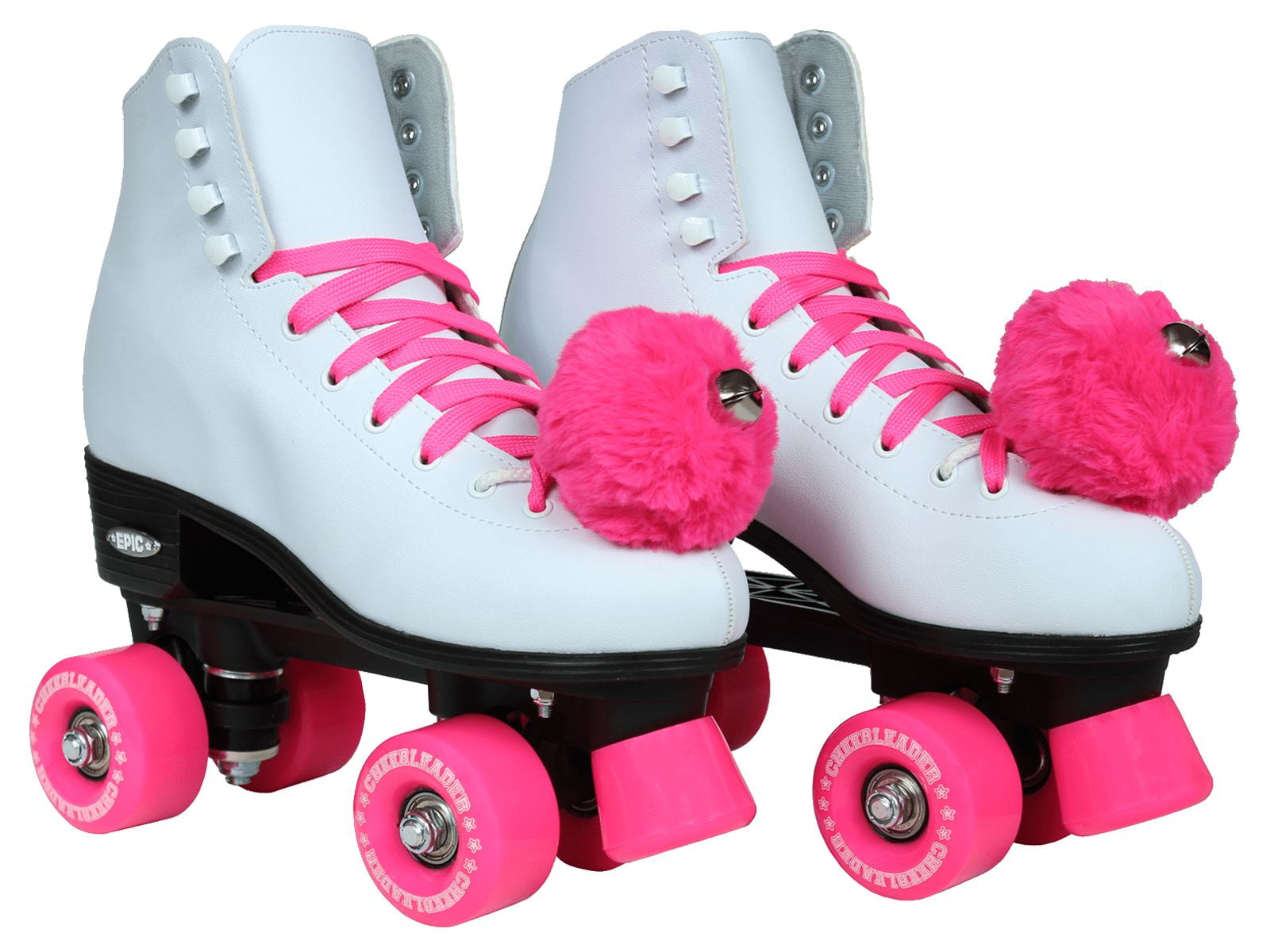 Epic Cheerleader Indoor/Outdoor Quad Roller Skates - Size 6 - Image 2