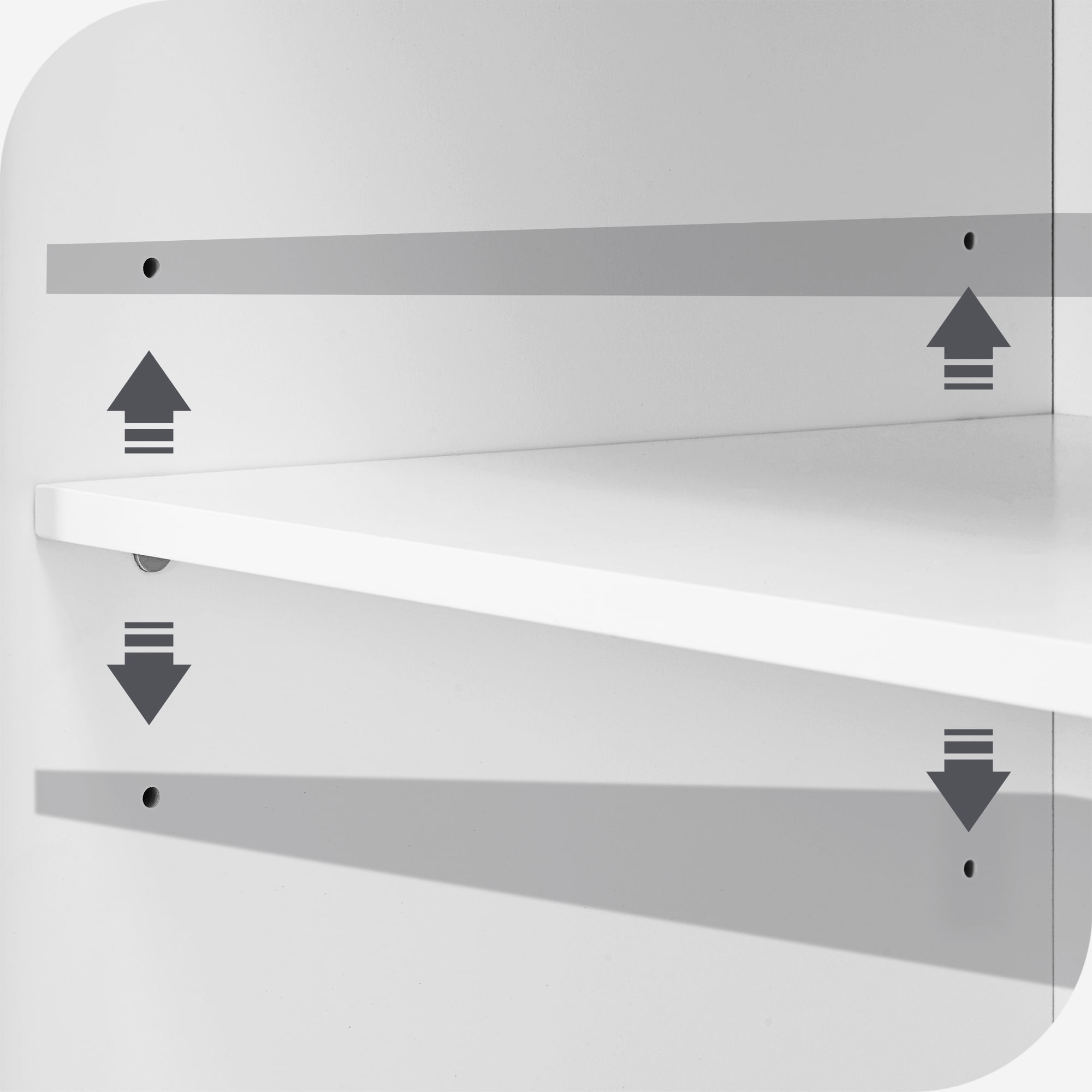 Dextrus Kitchen Storage Cabinet Sideboard Buffet Cupboard with 2 Doors and Open Shelf for Dining Room Kitchen - Image 6