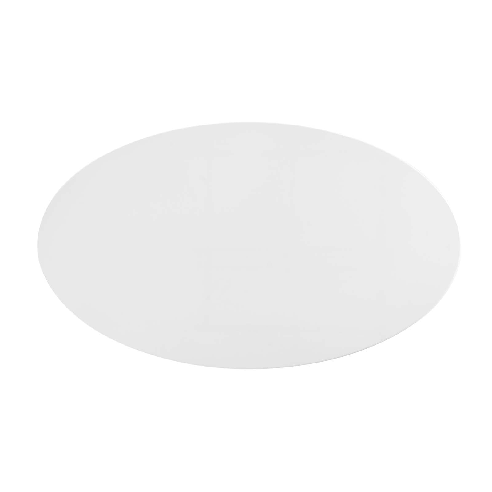 Modway Lippa 48" Oval Wood Dining Table in Gold White - Image 3