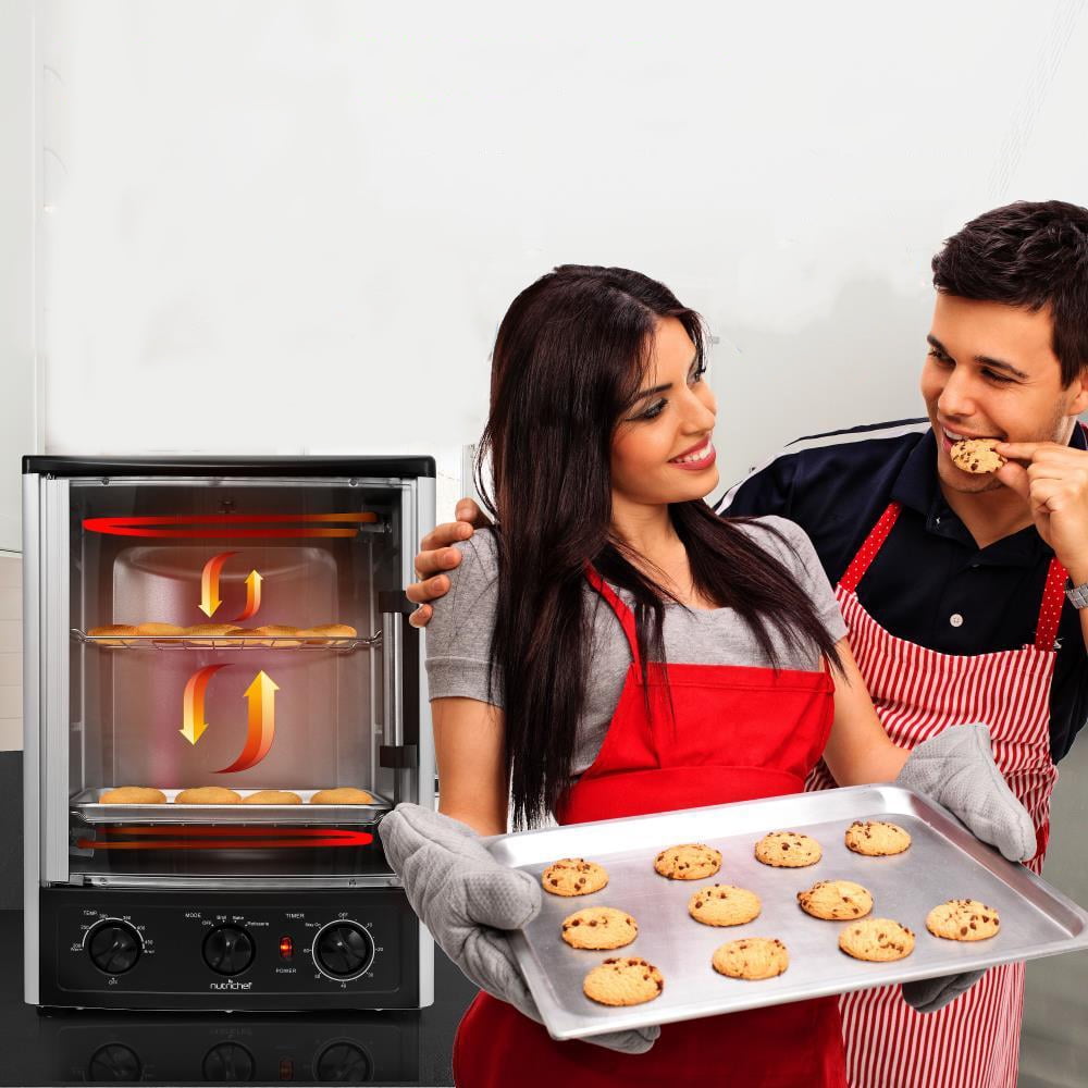 Nutrichef PKRT97 Multi-function Vertical Oven With Bake Rotisserie & Roast Cooking - Image 2