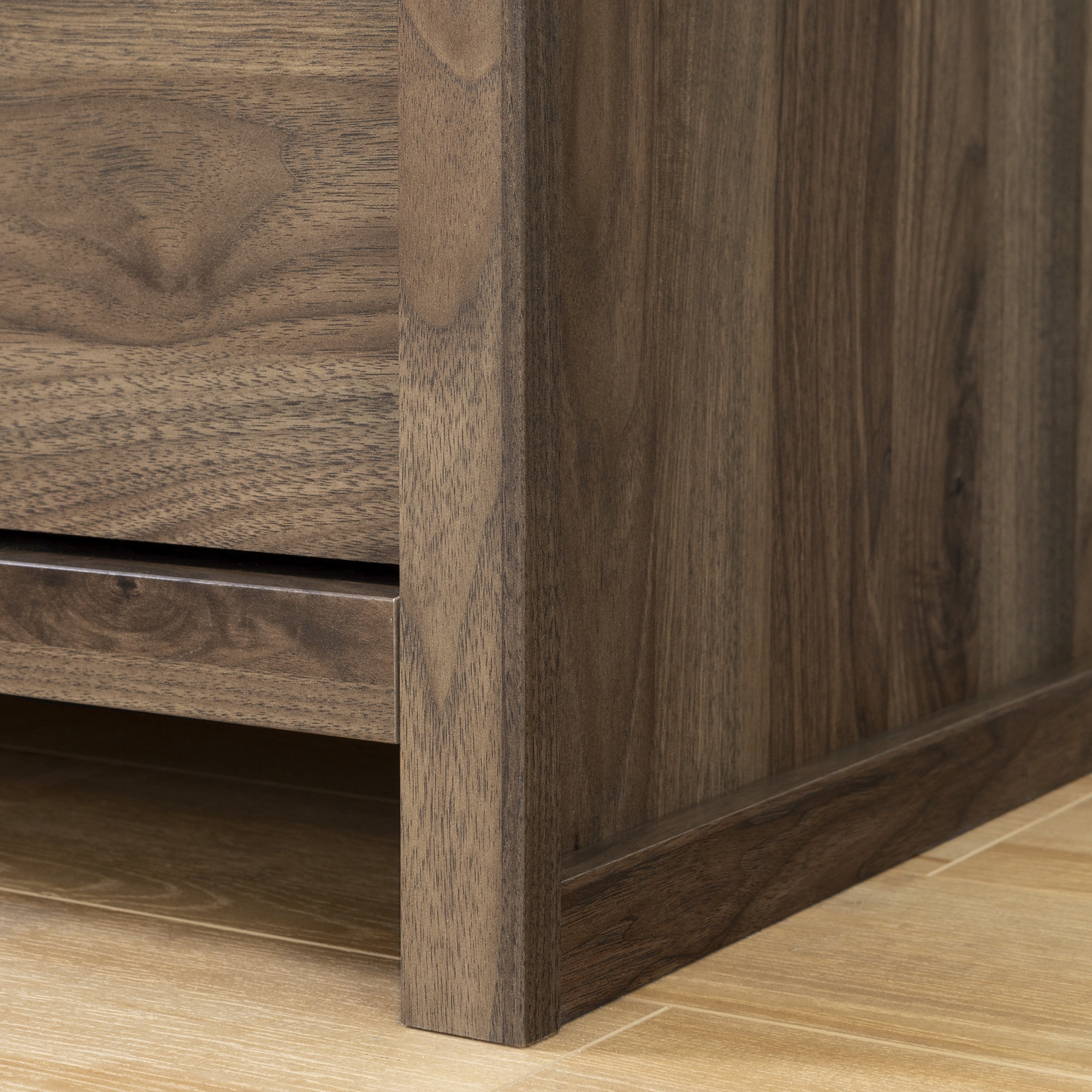 South Shore Tao Contemporary 5-Drawers Dresser Natural Walnut - Image 2