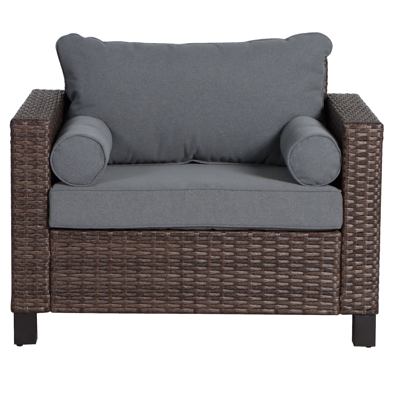 Better Homes & Gardens Brookbury Cuddle Chair- Gray - Image 2