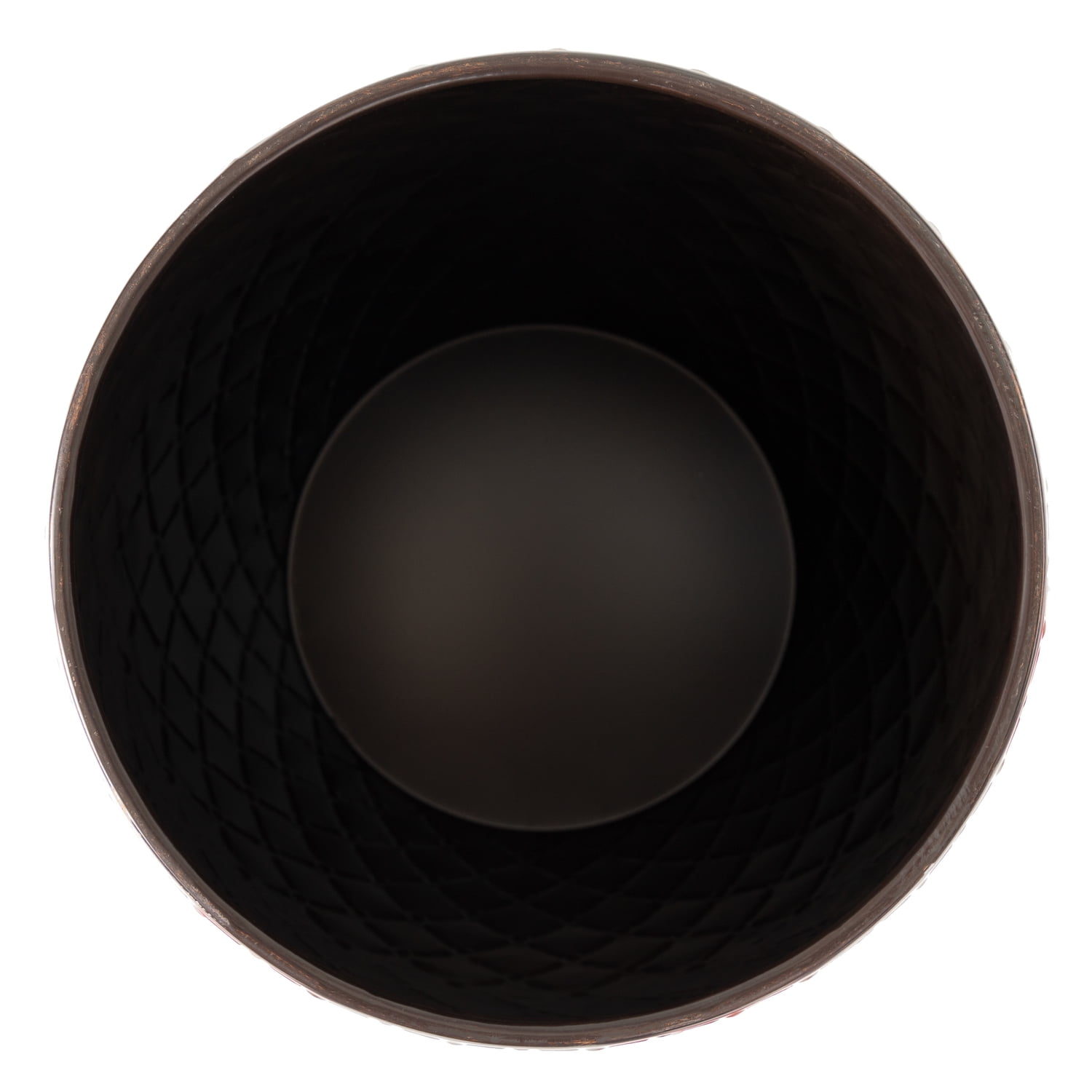 Balken Home Braga Metal Table Cross functional Planter Stool Modern Decor-Antique Bronze Finish - Image 11