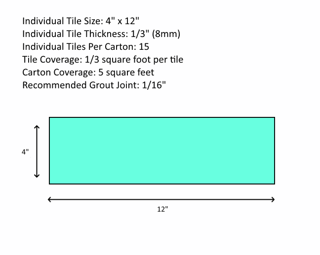 WS Tiles - Premium White 4 in. x 12 in. Individual Glass Subway Wall Tile (5 sq. ft / Case) - Image 5