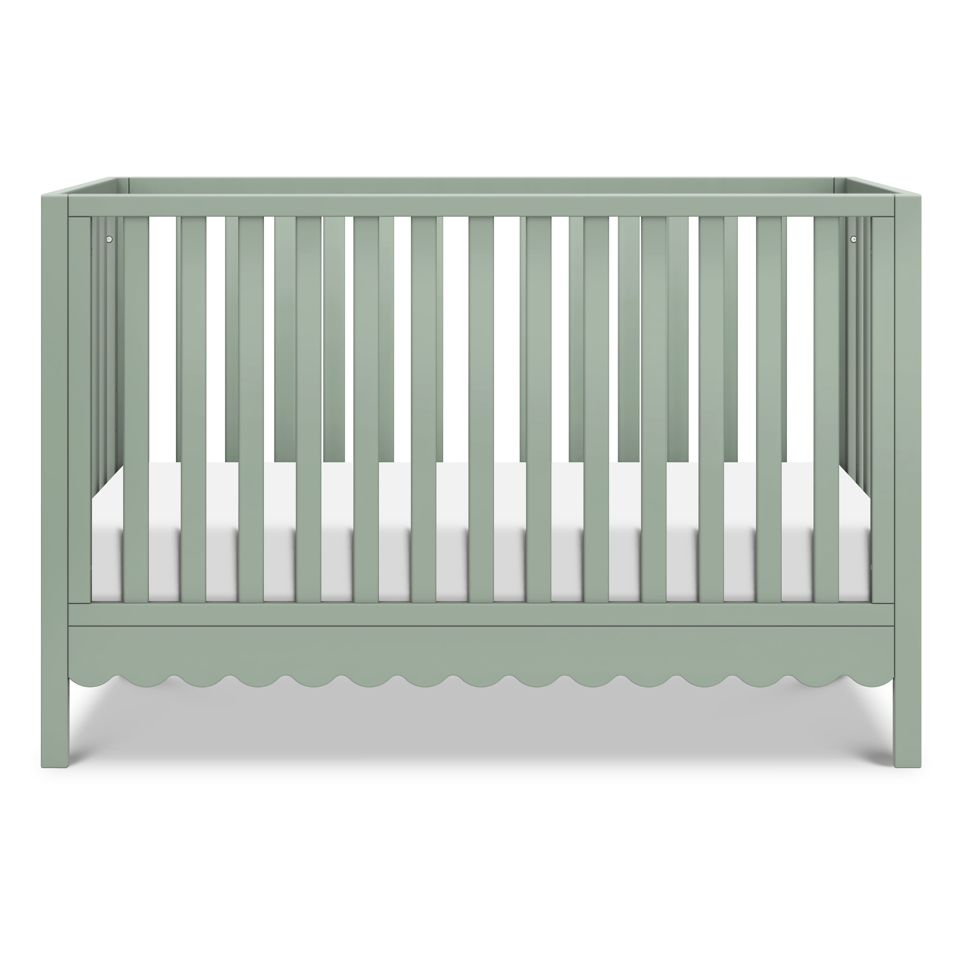 daVinci Sammy Scallop 4 in 1 Convertible Crib, Light Sage - Image 5