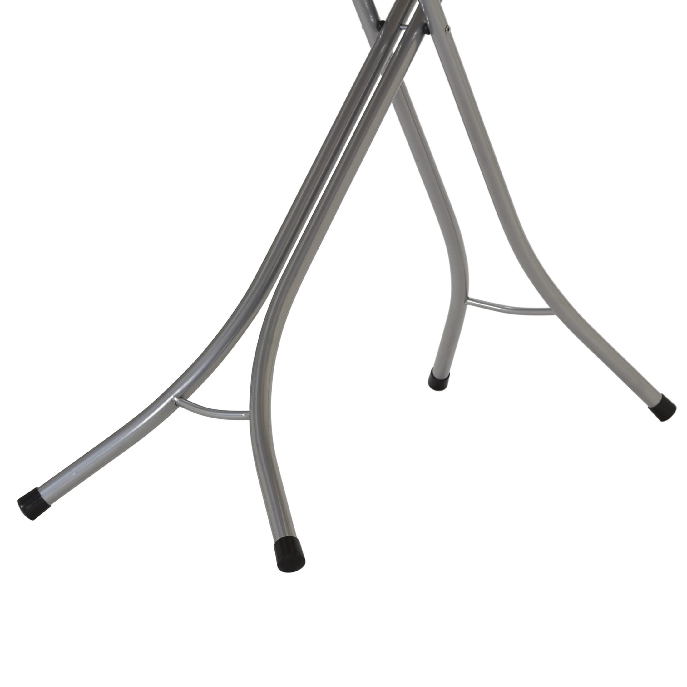 Household Essentials Wide Top Ironing Board, 4-Legs, Steel Top Ironing Board with Fixed Iron Rest, Fiber Pad, Scorch and Stain Resistant, Silver Frame and Silicone-Coated Cotton Cover - Image 6