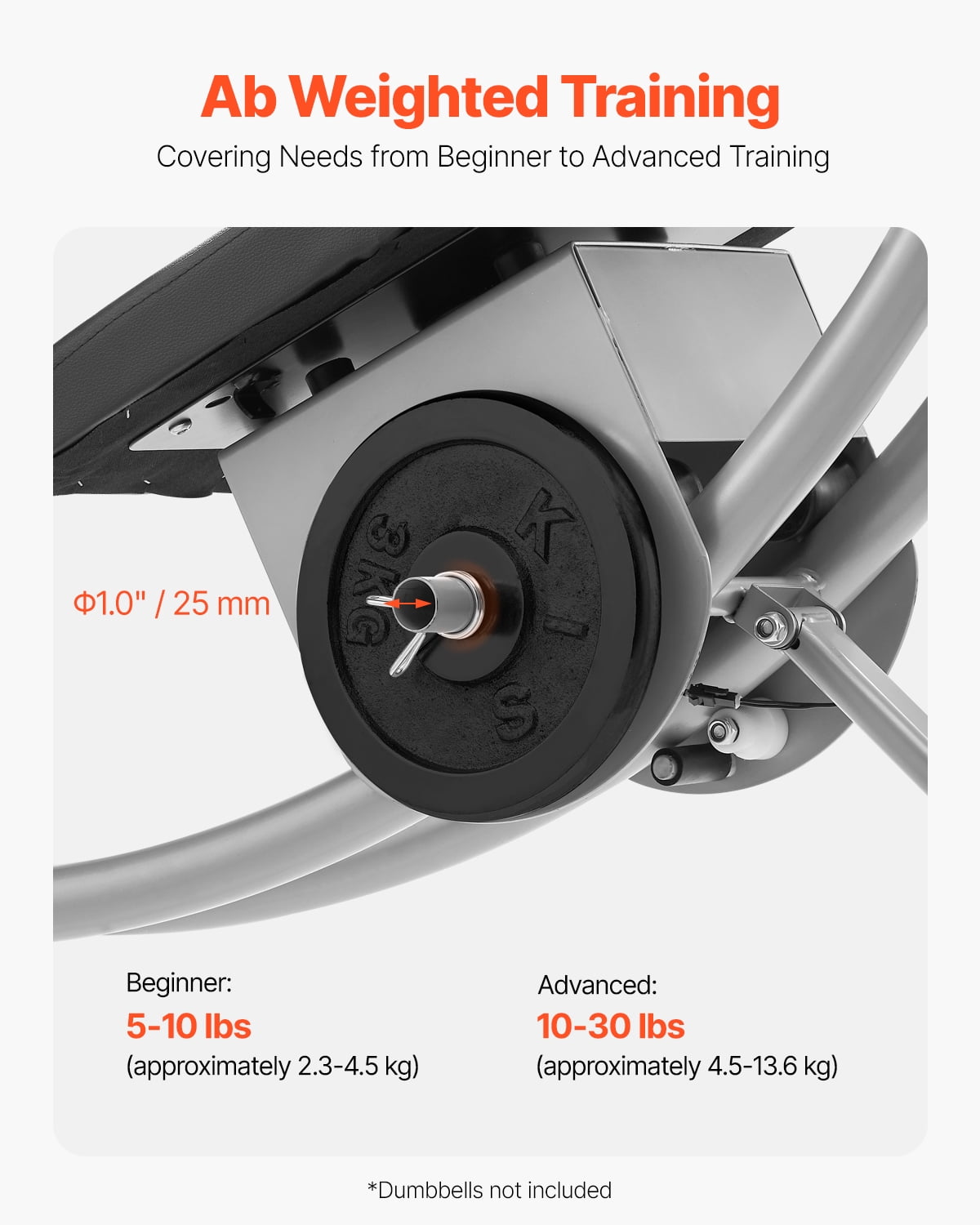 KFFKFF Core Exercise Device, Home Gym Abdominal Gear, Women's Core & Abdominal Training Equipment, 300 lbs Load Limit Strength Conditioning Ab Cruncher, Adjustable Collapsible Workout Tool - Image 7