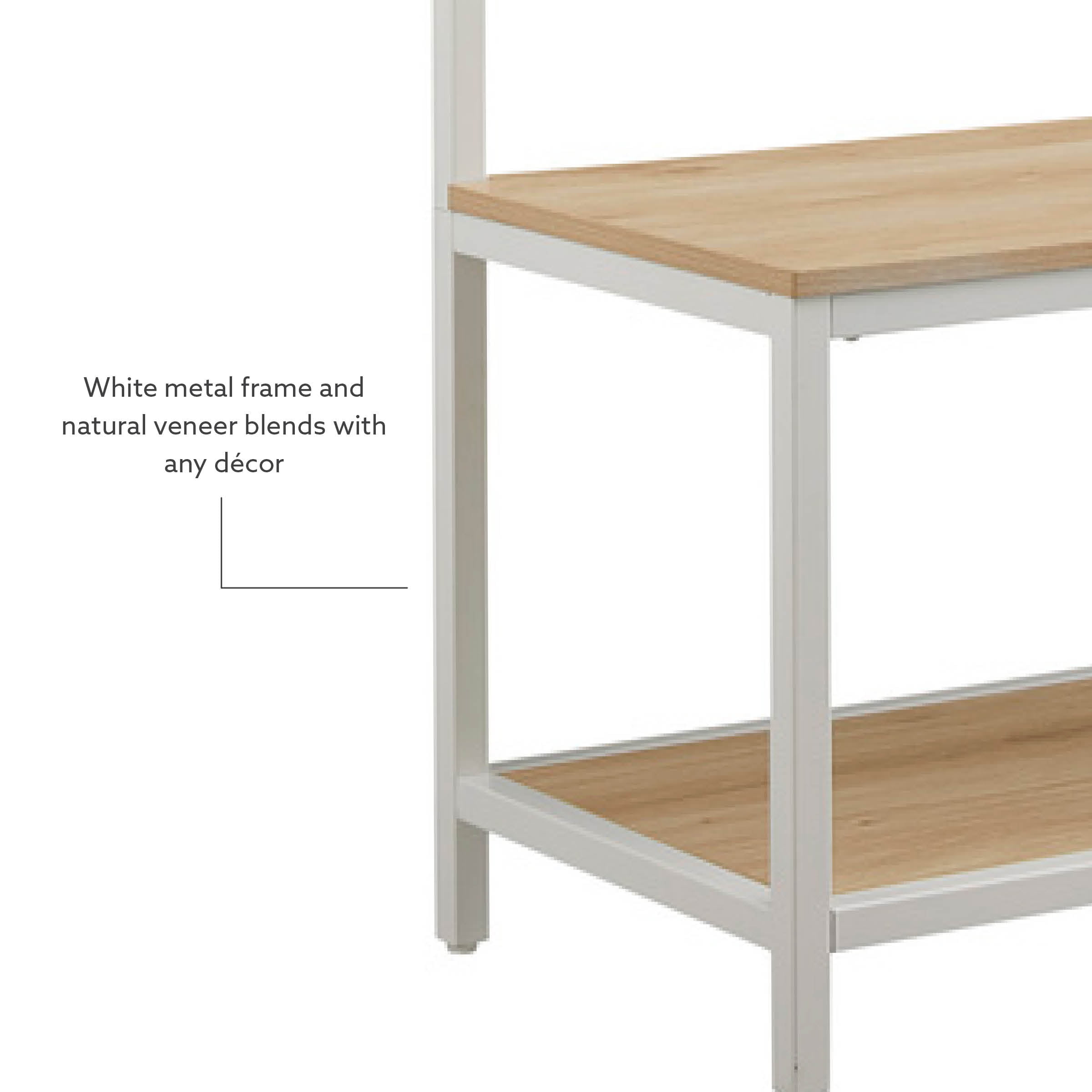 Linon Haring Hall Tree, White - Image 3