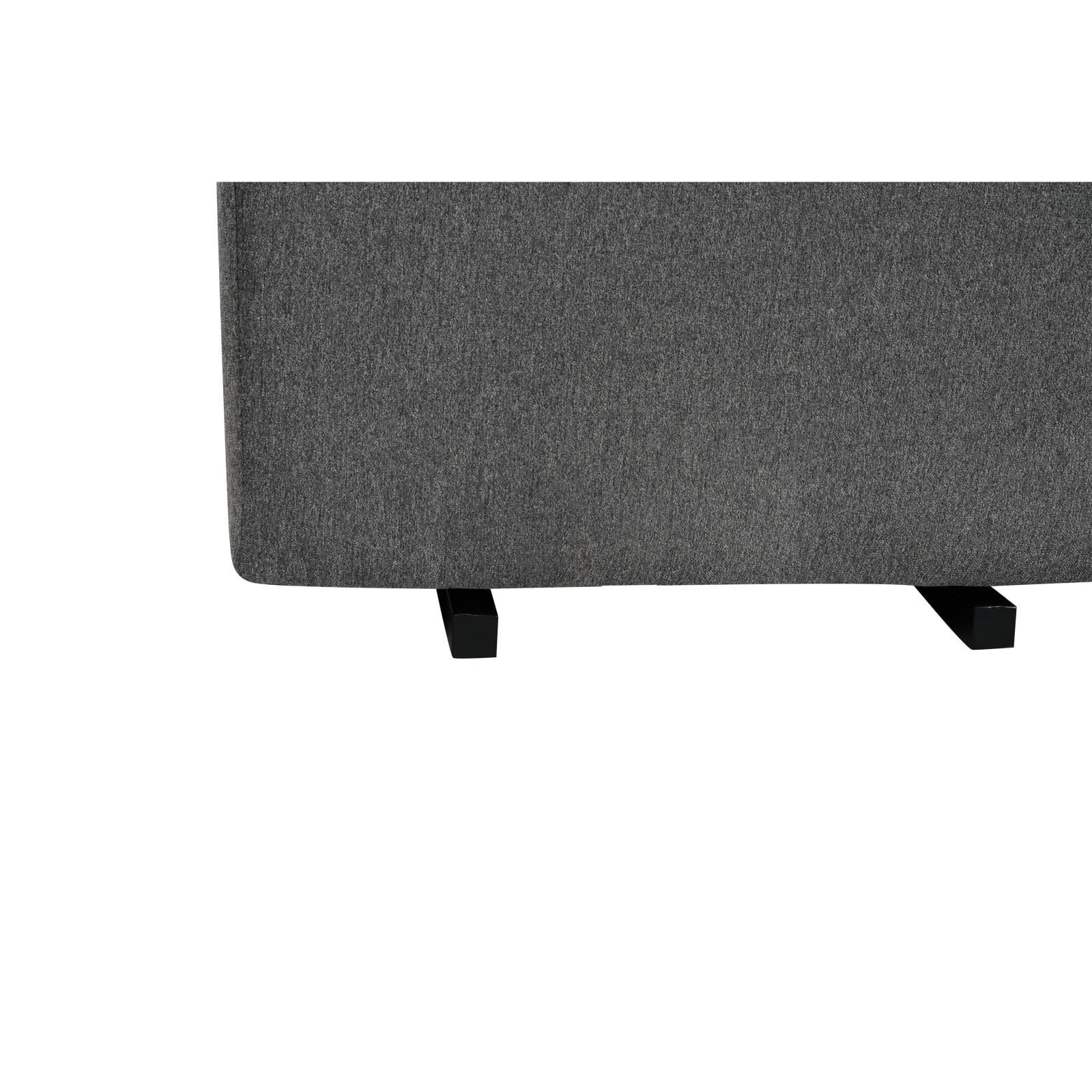 Davinci Universal Gliding Ottoman in Dark Grey Finish - Image 5