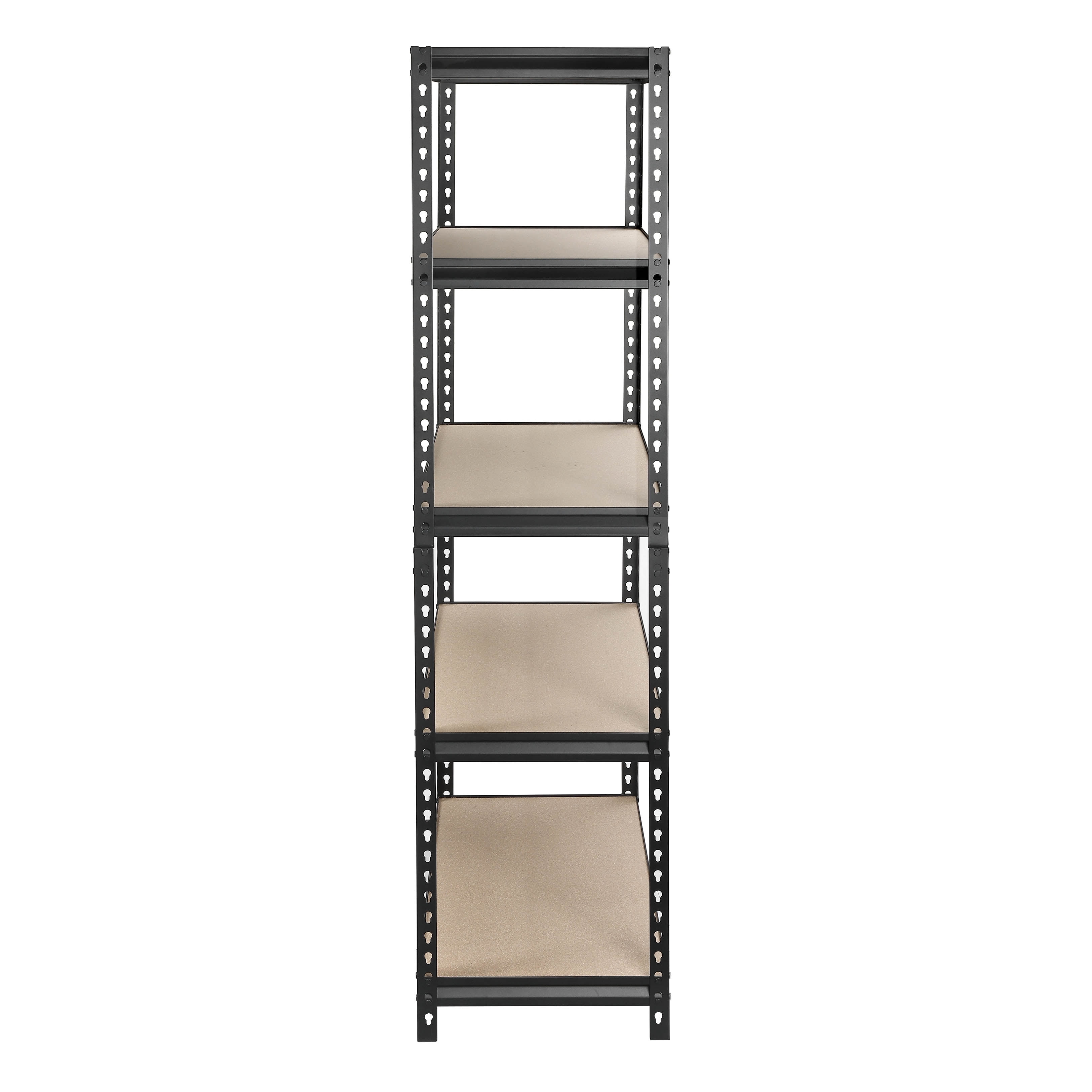 WORKPRO Steel 5-Tier Storage Shelf Unit 72-Inch-H x 36-Inch-W x 18-Inch-D, 4000lb Total Capacity, Black - Image 8