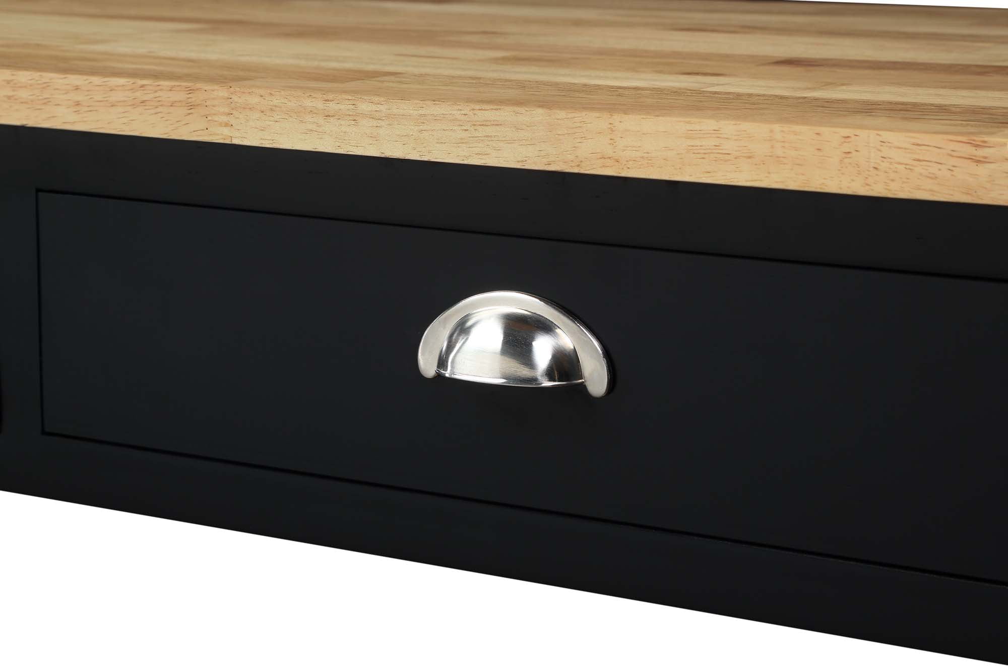 Convenience Concepts American Heritage 3 Tier Butcher Block Kitchen Cart with Drawers, Multiple Finishes - Image 10