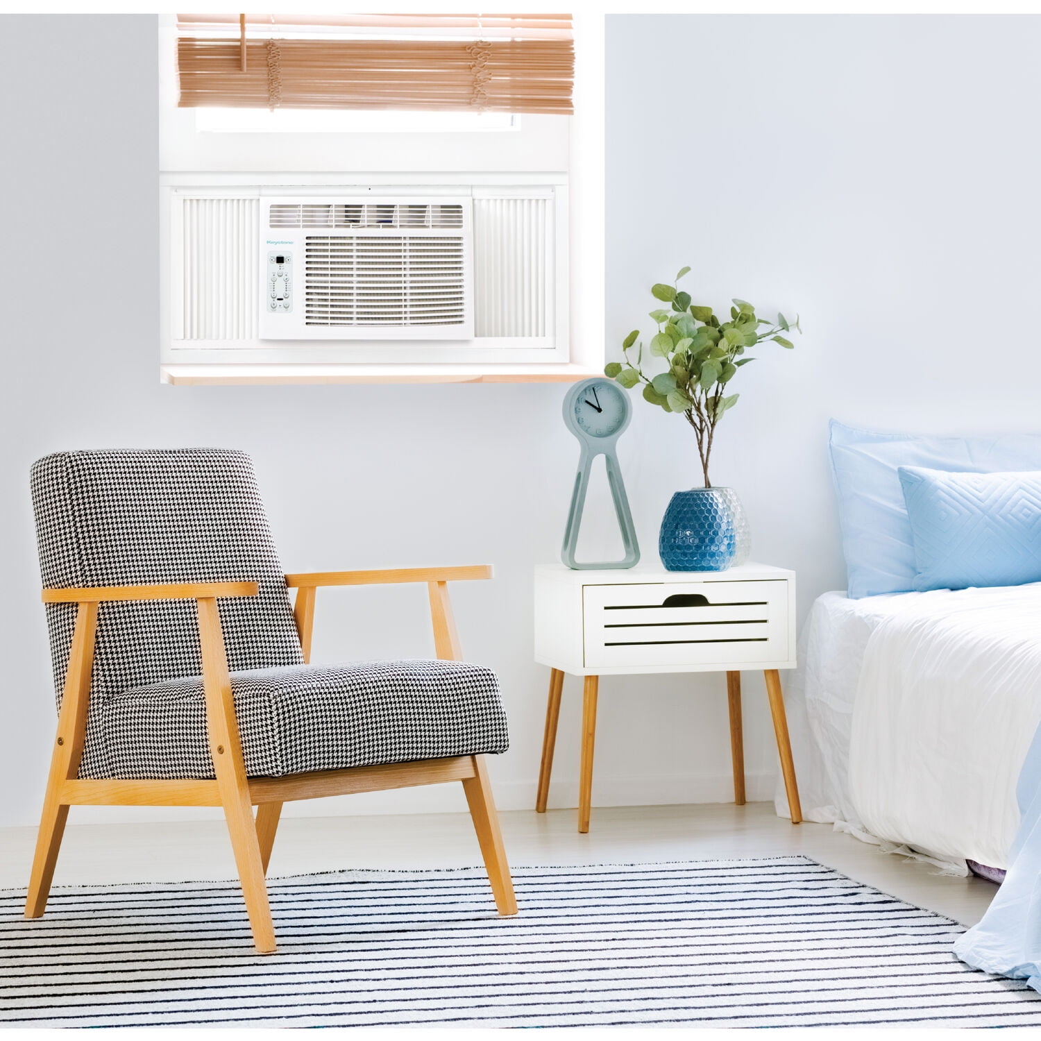 Keystone New 12,000 BTU 230V 550 Sq ft Window/Wall Air Conditioner with 11,000 BTU Supplemental Heat , KSTHW12B - Image 6