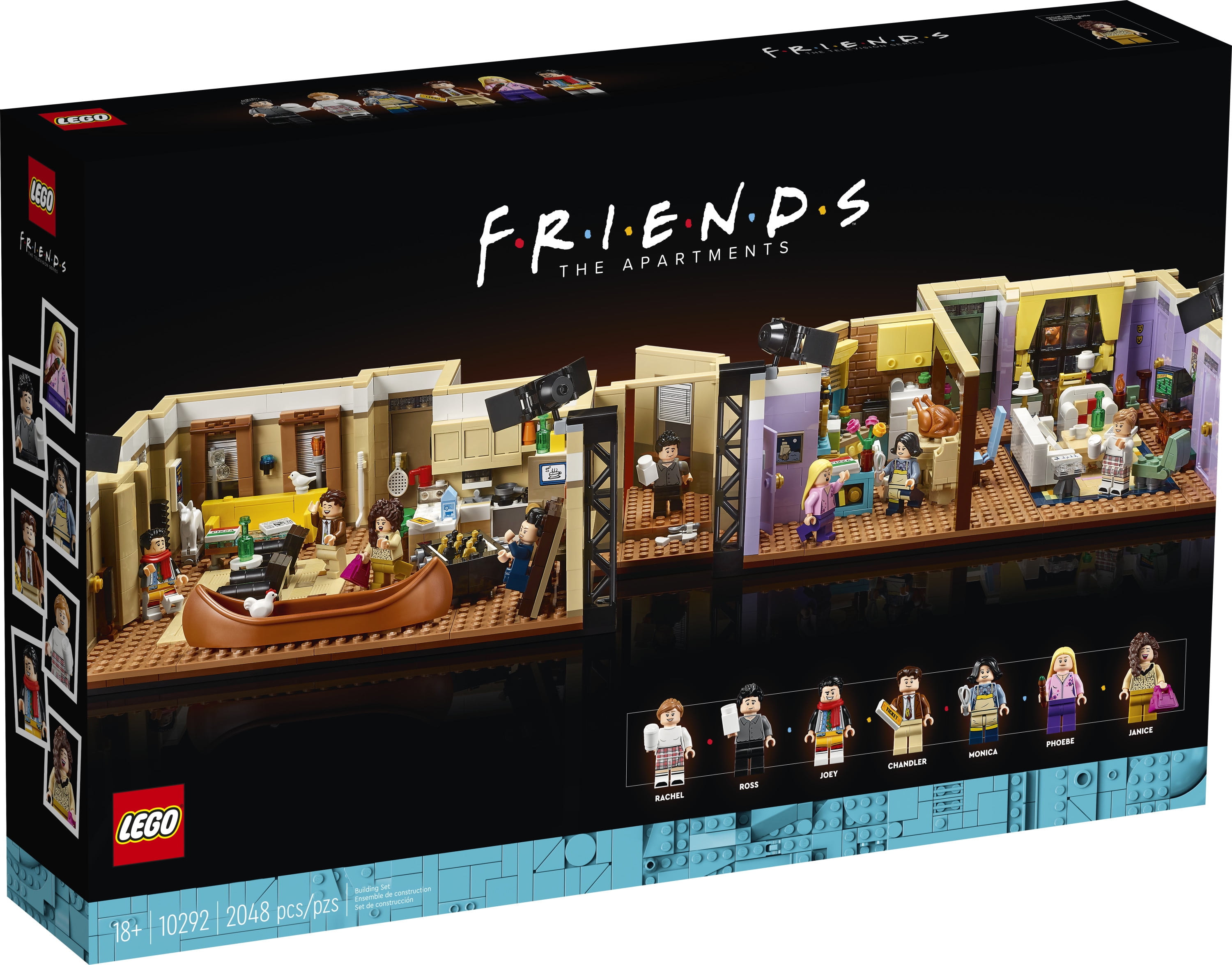 LEGO The Friends Apartments 10292 Building Kit; Build a Displayable Model with Details from the Iconic TV Show (2,048 Pieces) - Image 2
