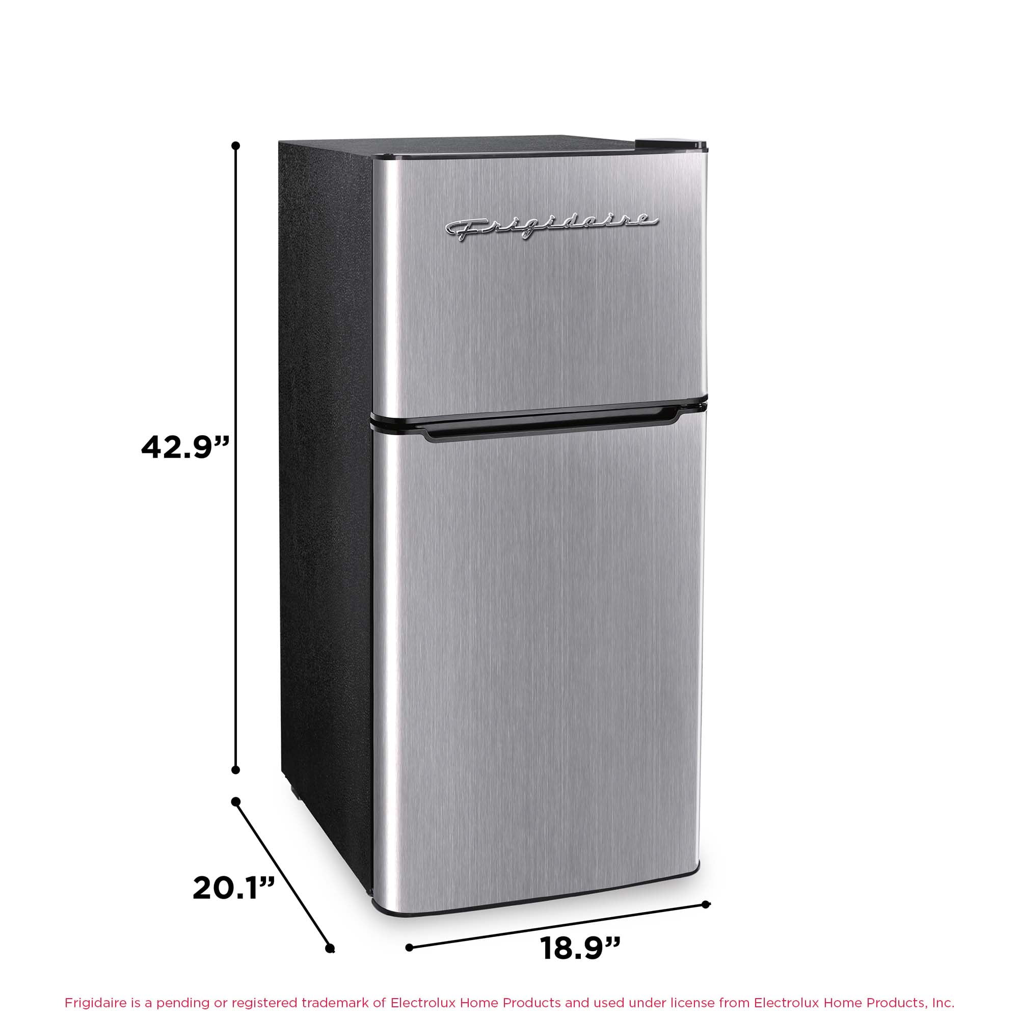 Frigidaire, 4.5 Cu. ft., 2 Door Compact Refrigerator-Chrome Trim, EFR451, Platinum - Image 12