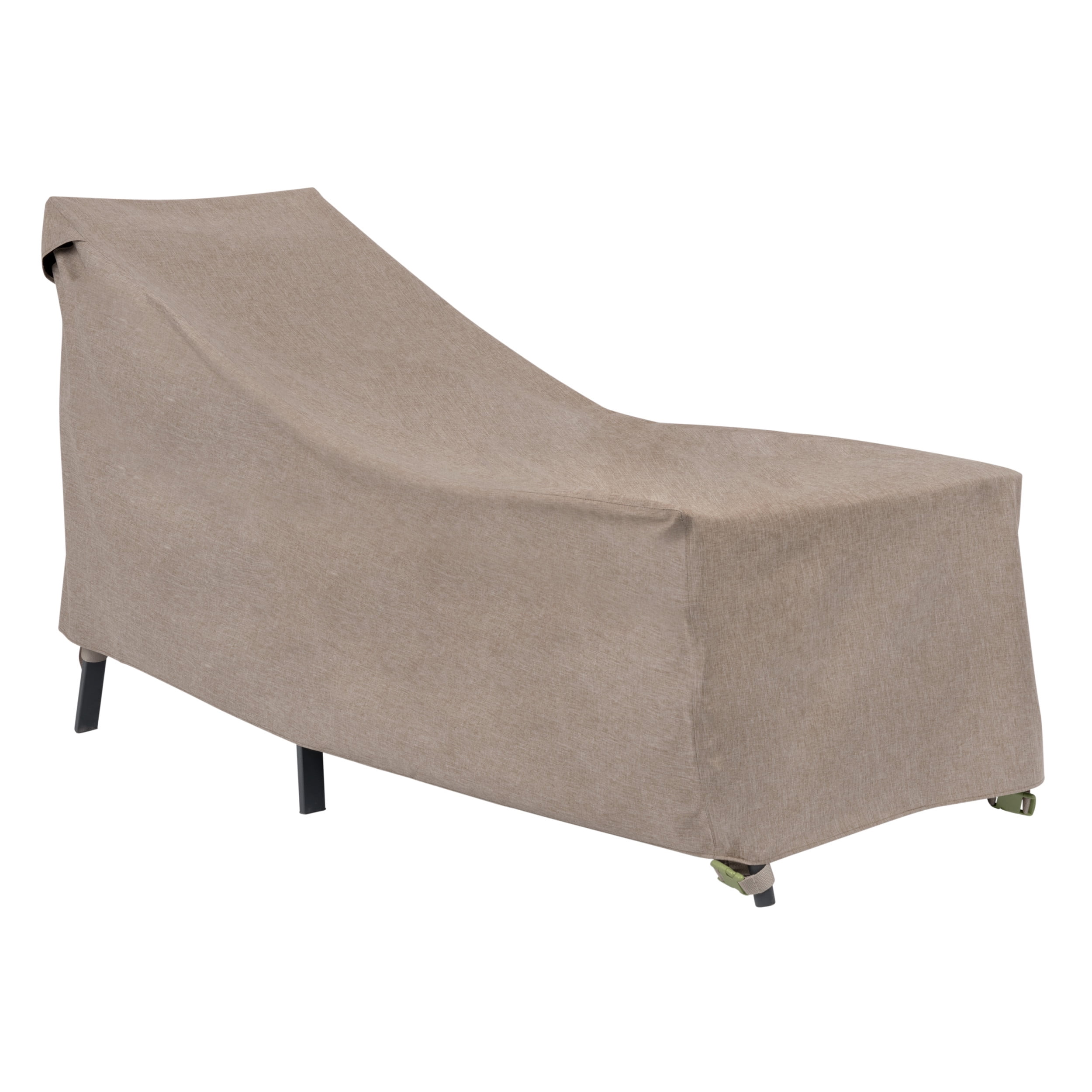 Modern Leisure Garrison Patio Chaise Lounge Cover, Waterproof, 65"L X 28"W X 29"H, Sandstone, 2-Pack - Image 10