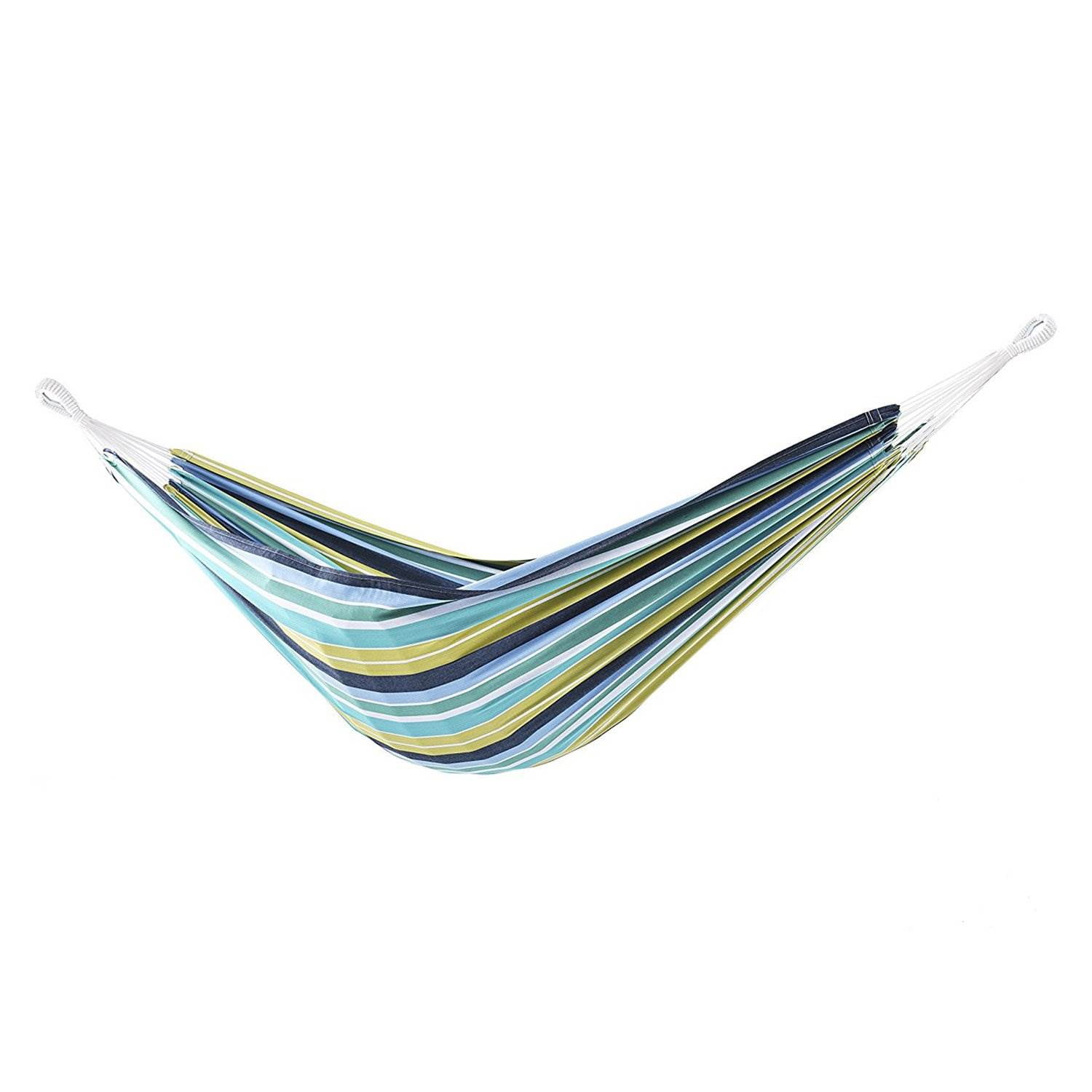 Vivere Double Brazilian Style Cotton Hammock - Cayo Reef - Image 3