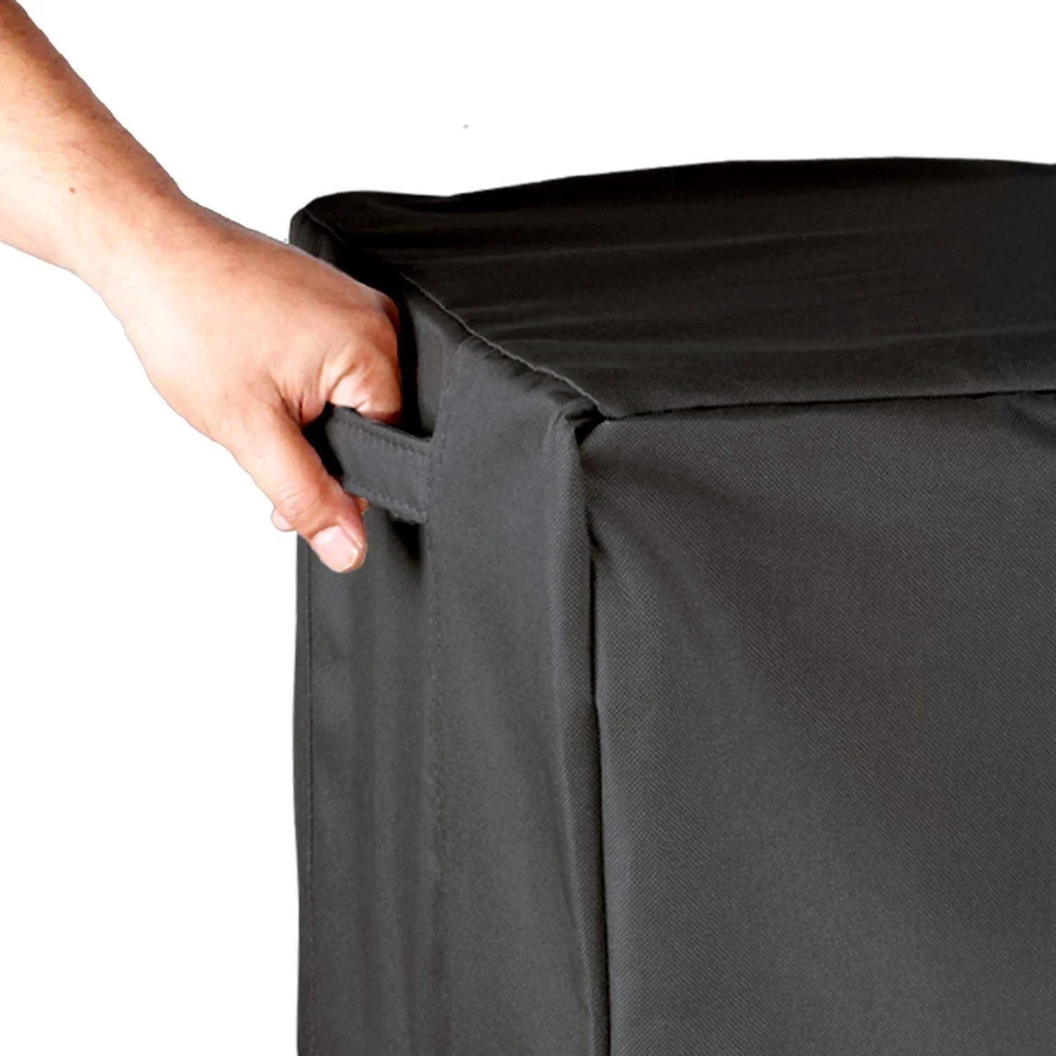 KHOMO GEAR - Heavy Duty Log Rack Cover - 8 Feet - Sahara Series - Black - Image 3