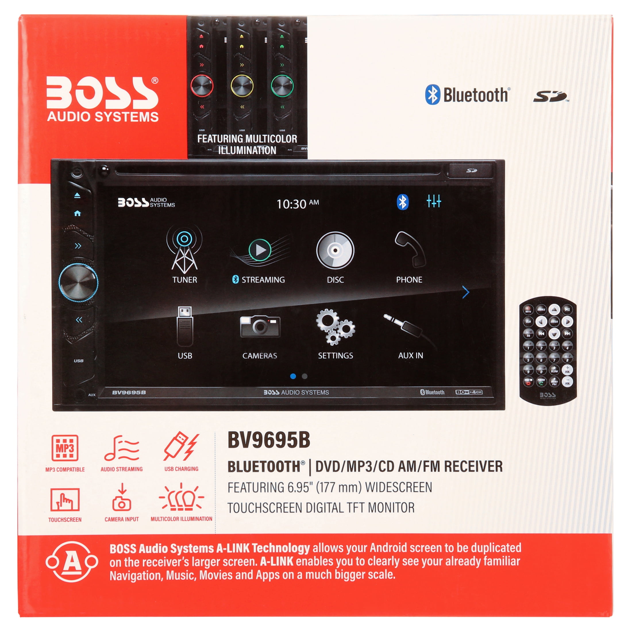 BOSS Audio Systems BV9695B Car Audio Stereo System - Image 3