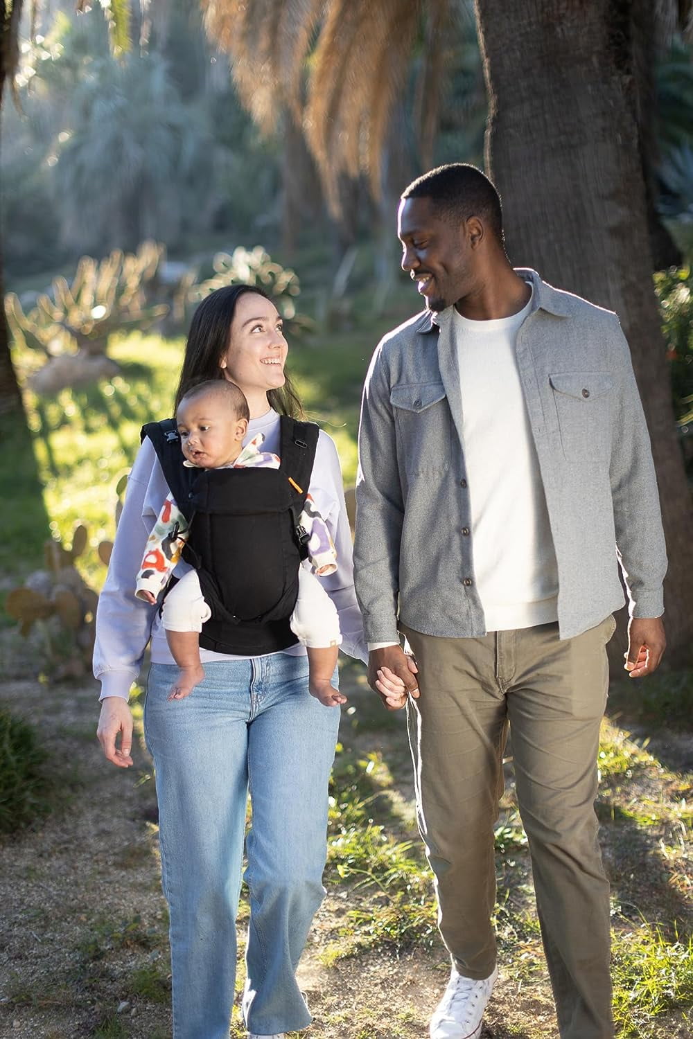 Beco Gemini Baby Carrier Newborn to Toddler - Front, Back and Hip Seat Carrier, Baby Carrier Backpack & Baby Front Carrier with Adjustable Seat, Ergonomic Baby Holder Carrier bs (Metro Black) - Image 7