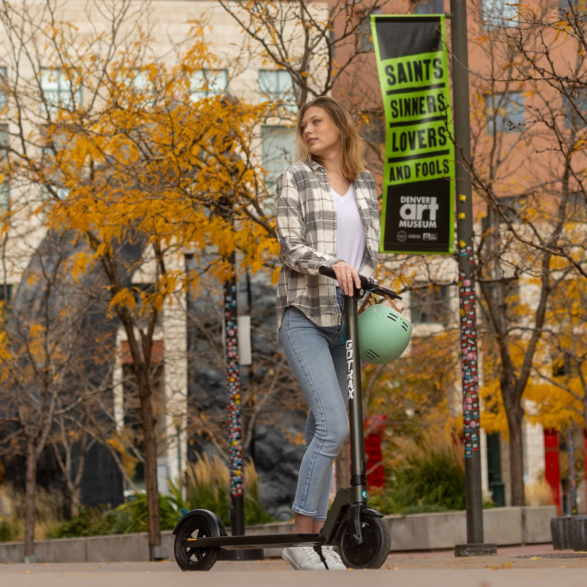 GOTRAX Rival Adult Electric Scooter, 8.5" Pneumatic Tire, Max 12 mile Range and 15.5Mph Speed, 250W Foldable Escooter for Adult, Black - Image 4