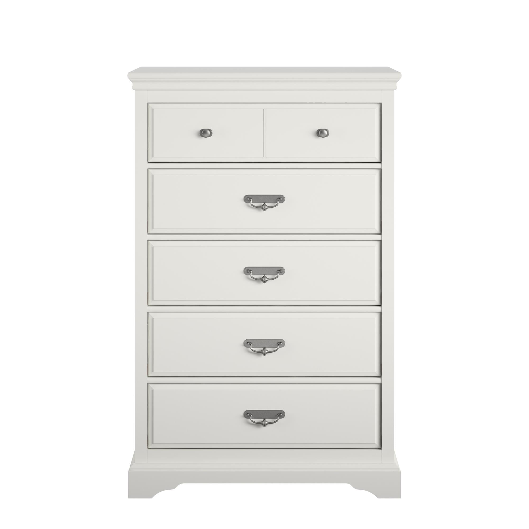 Ameriwood Home Vox 5 Drawer Dresser, White - Image 11