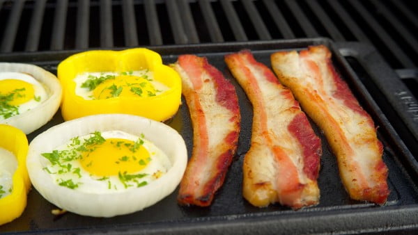 Cuisinart Reversible Cast Iron Grill/Griddle Plate - Image 2