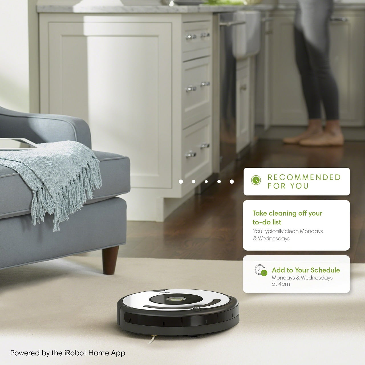 iRobot Roomba 670 Robot Vacuum-Wi-Fi Connectivity, Works with Google Home, Good for Pet Hair, Carpets, Hard Floors, Self-Charging - Image 11
