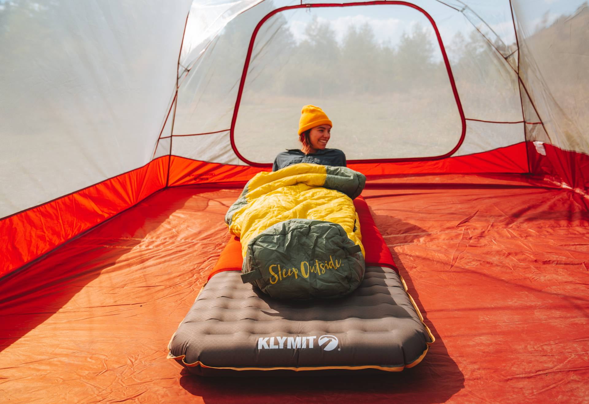 Klymit Wild Aspen 0 Degree Mummy Sleeping Bag, 4-Season Lightweight Water-Repellent Camping & Backpacking Bag, Large - Image 3