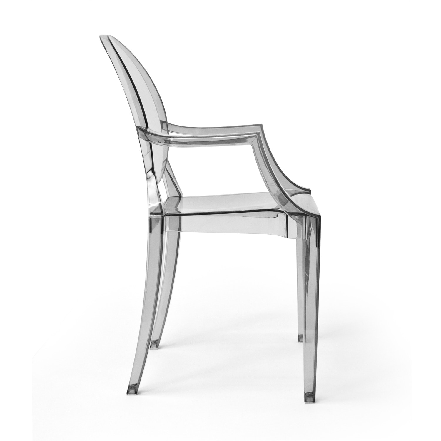 Specter Arm Chairs (Set of 2) Translucent Smoke - Image 4