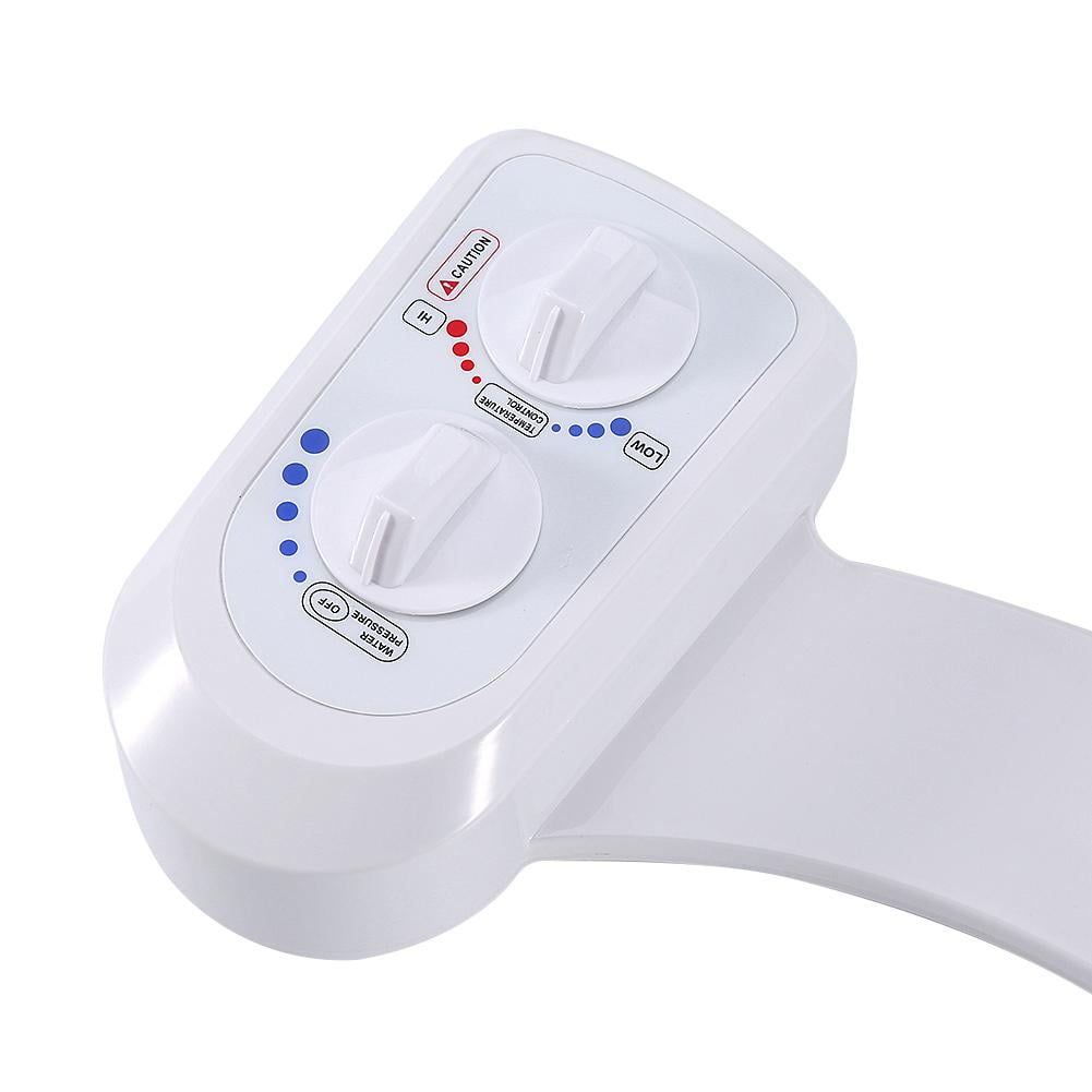OTVIAP Double Knob Self Cleaning Single Nozzle Hot Cold Water Spray Bidet Toilet US Standard,Bidet Water Spray,Non-Electric Mechanical Bidet - Image 4