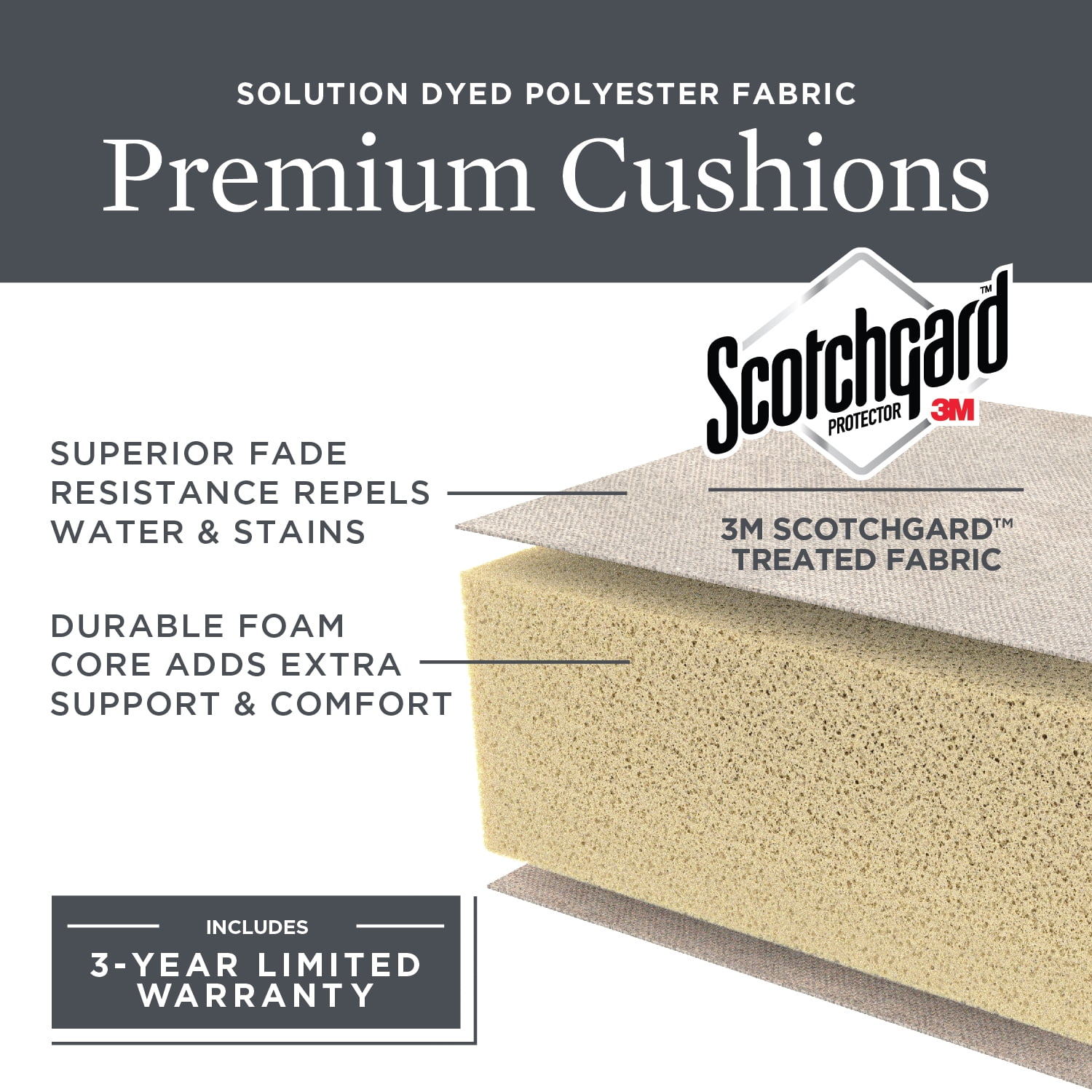 Better Homes & Gardens Lilah 2-Pack Outdoor Wicker Lounge Chair, White - Image 3