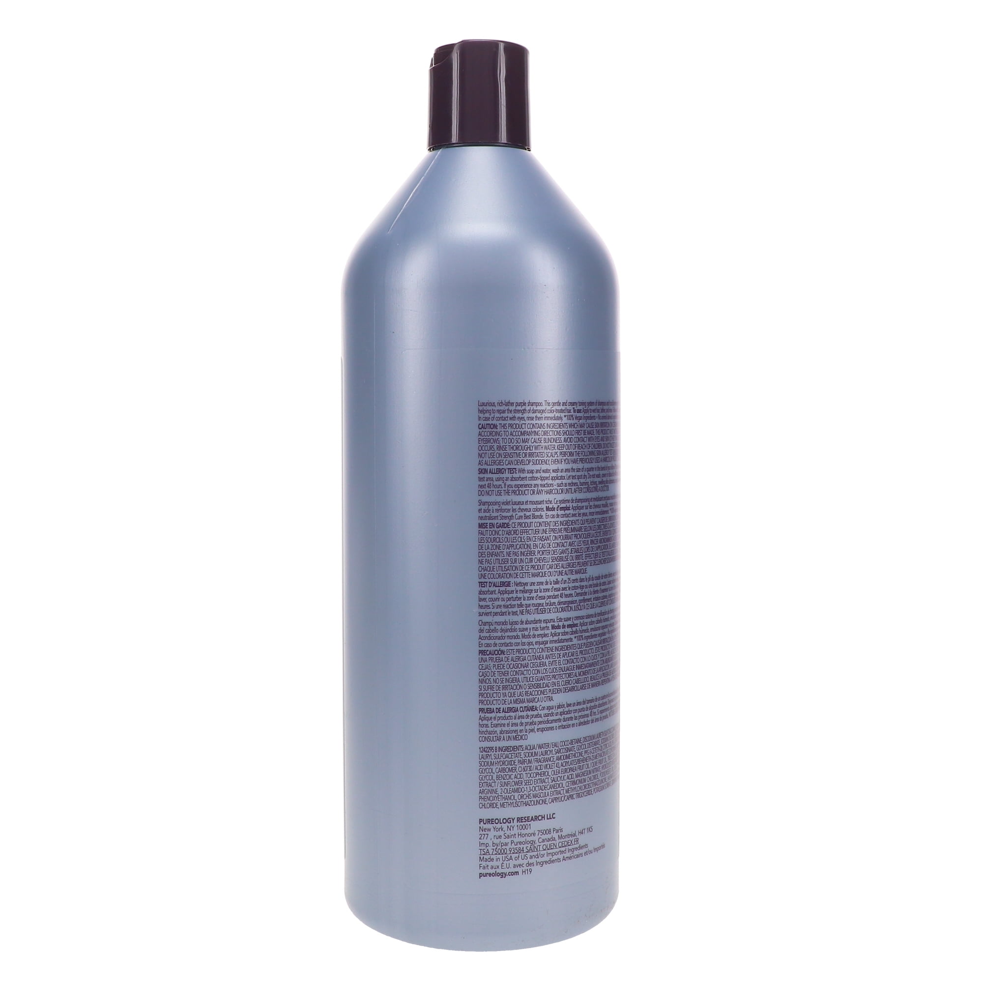 Pureology Strength Cure Best Blonde Purple Shampoo 33.8 oz - Image 5