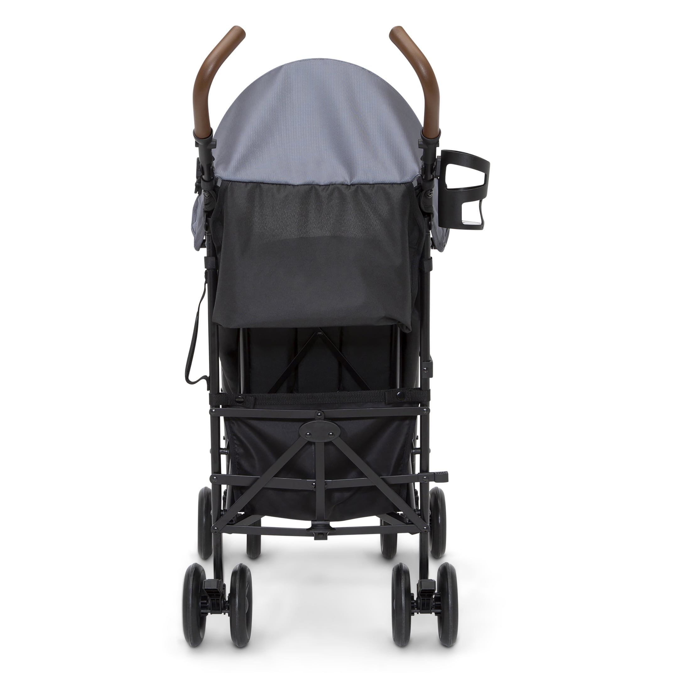 Delta Children 365 Plus Lightweight Travel Stroller, Iron - Image 3