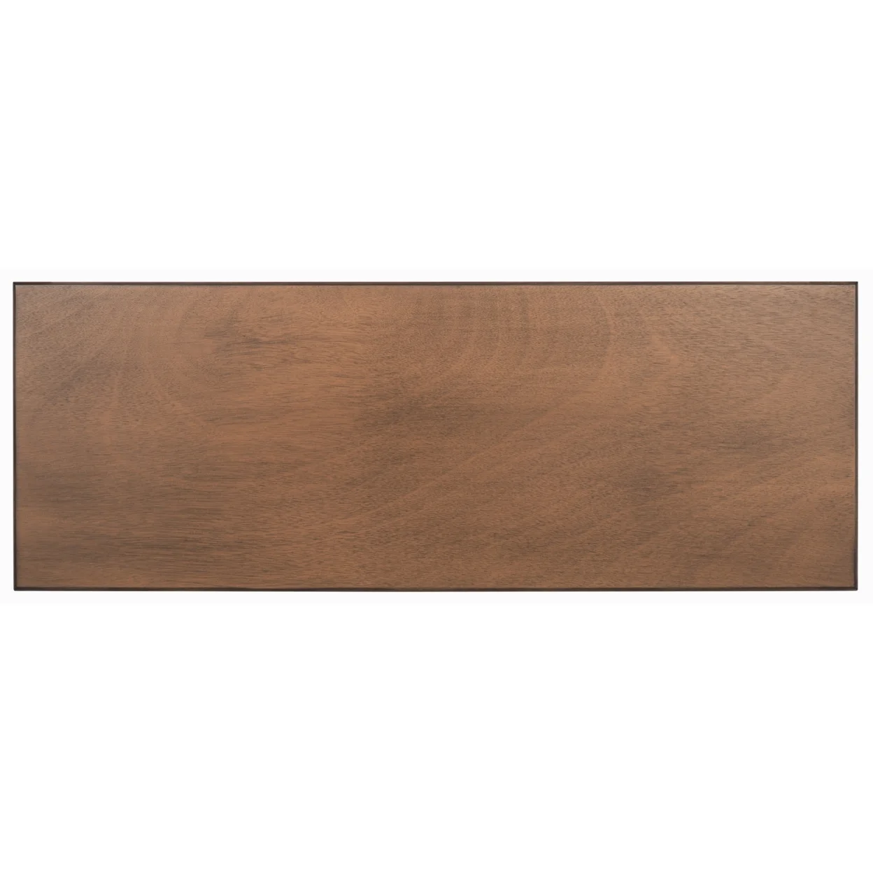 SAFAVIEH Landers Solid 2 Drawer 1 Shelf Console, Brown - Image 2