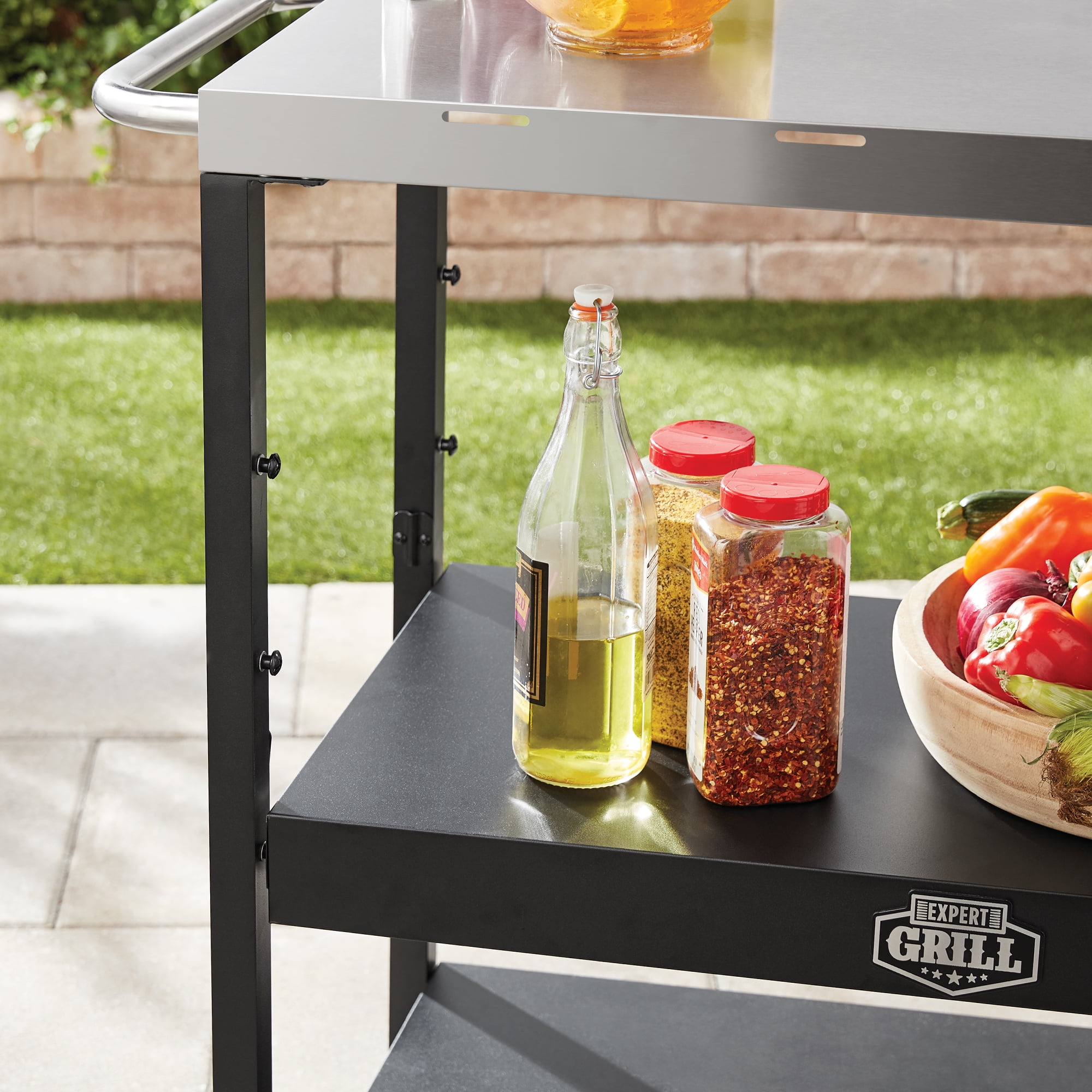 Expert Grill Outdoor Food Preparation Cart - Image 15