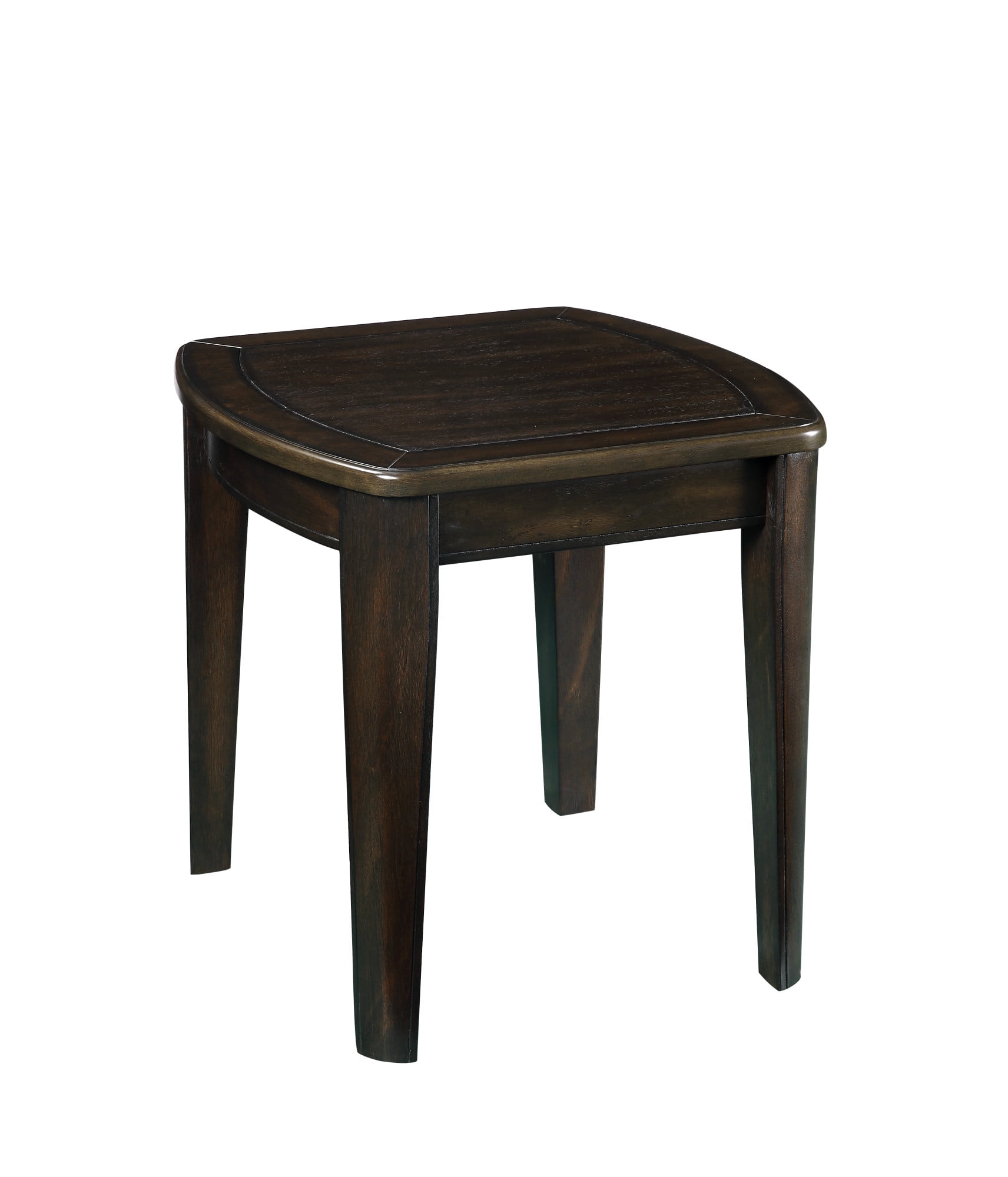 Steve Silver Diletta Wood Game End Table with Chessboard, Dark Walnut - Image 4