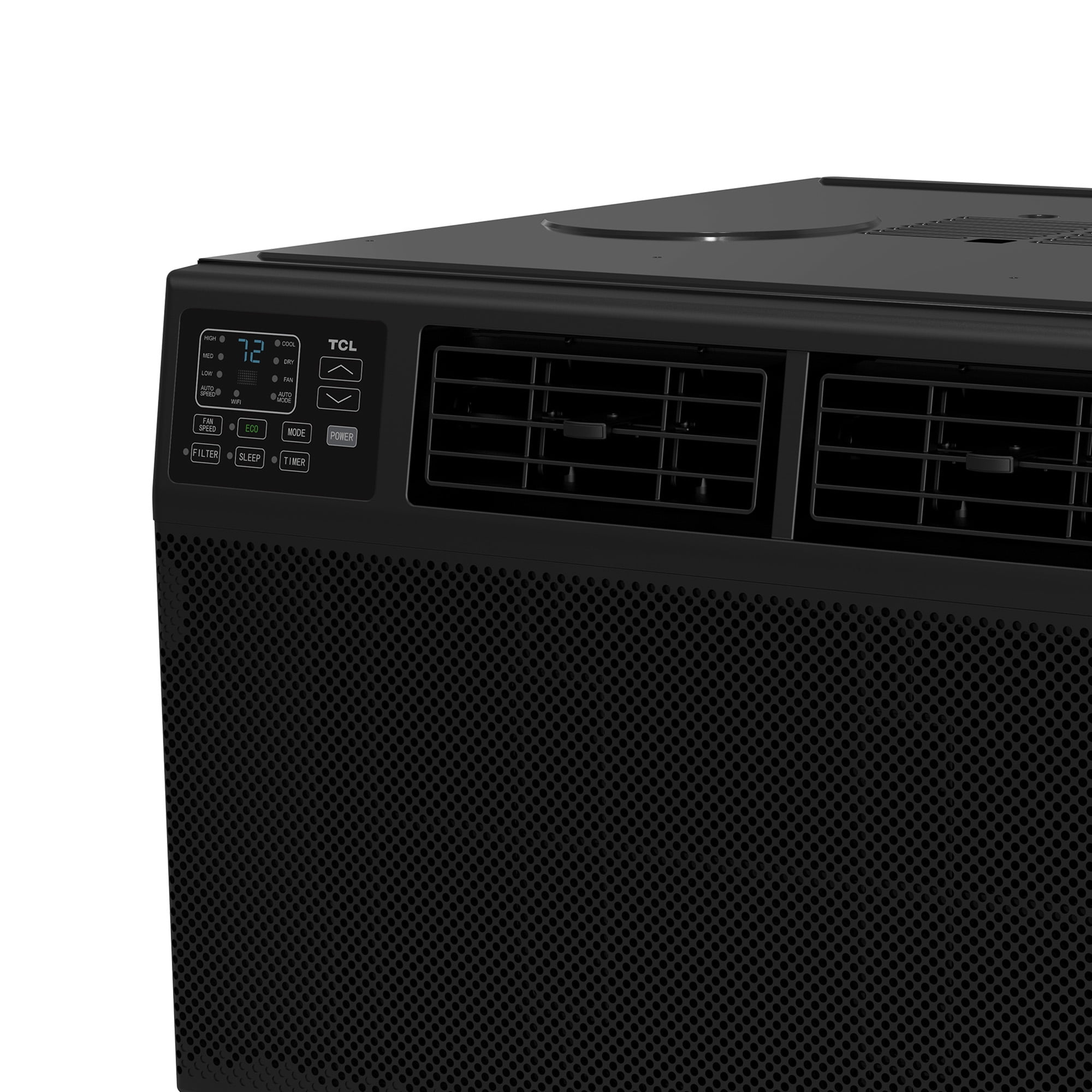 TCL 10,000 BTU Smart Window Air Conditioner, Fan & Dehumidifier, 450 Sq. Ft., Remote Control, Works with Alexa/Google Assistant, Black, W10W92-B4 - Image 6