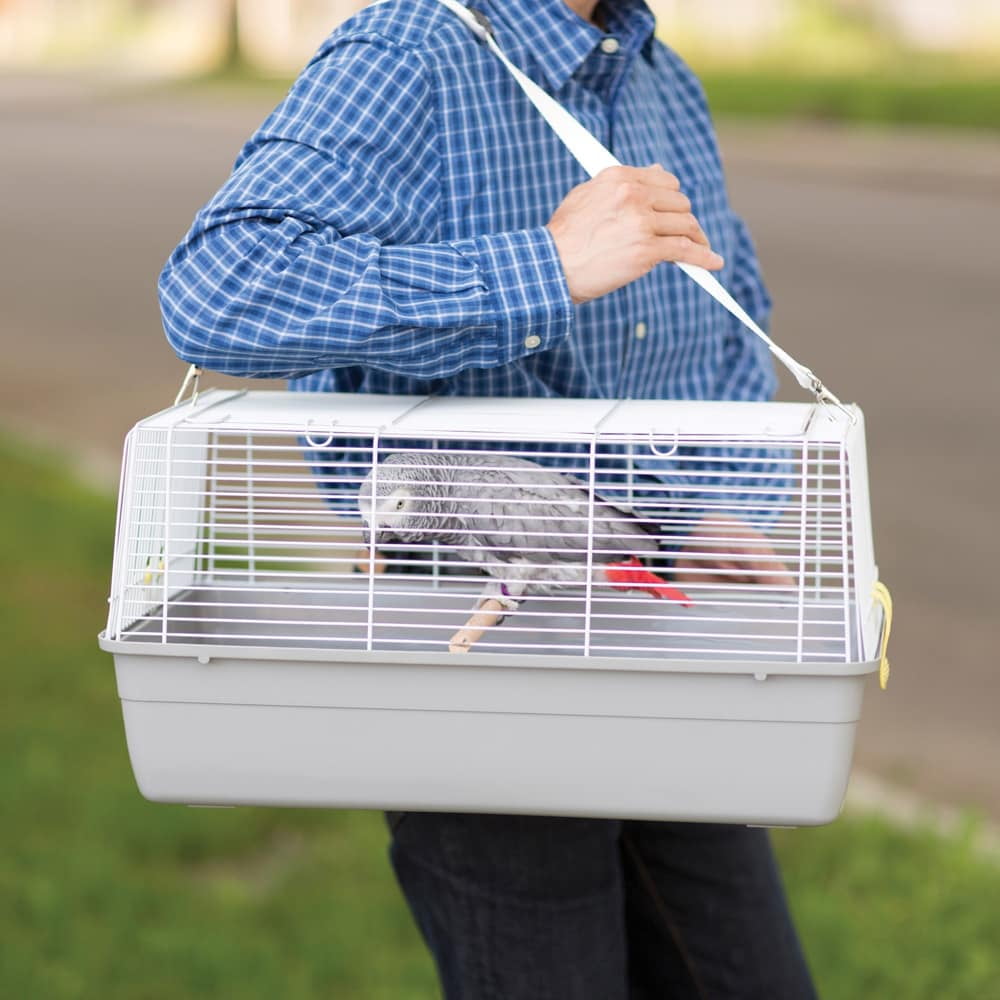 Prevue Pet Products Universal Pet Carrier, Grey - Image 7