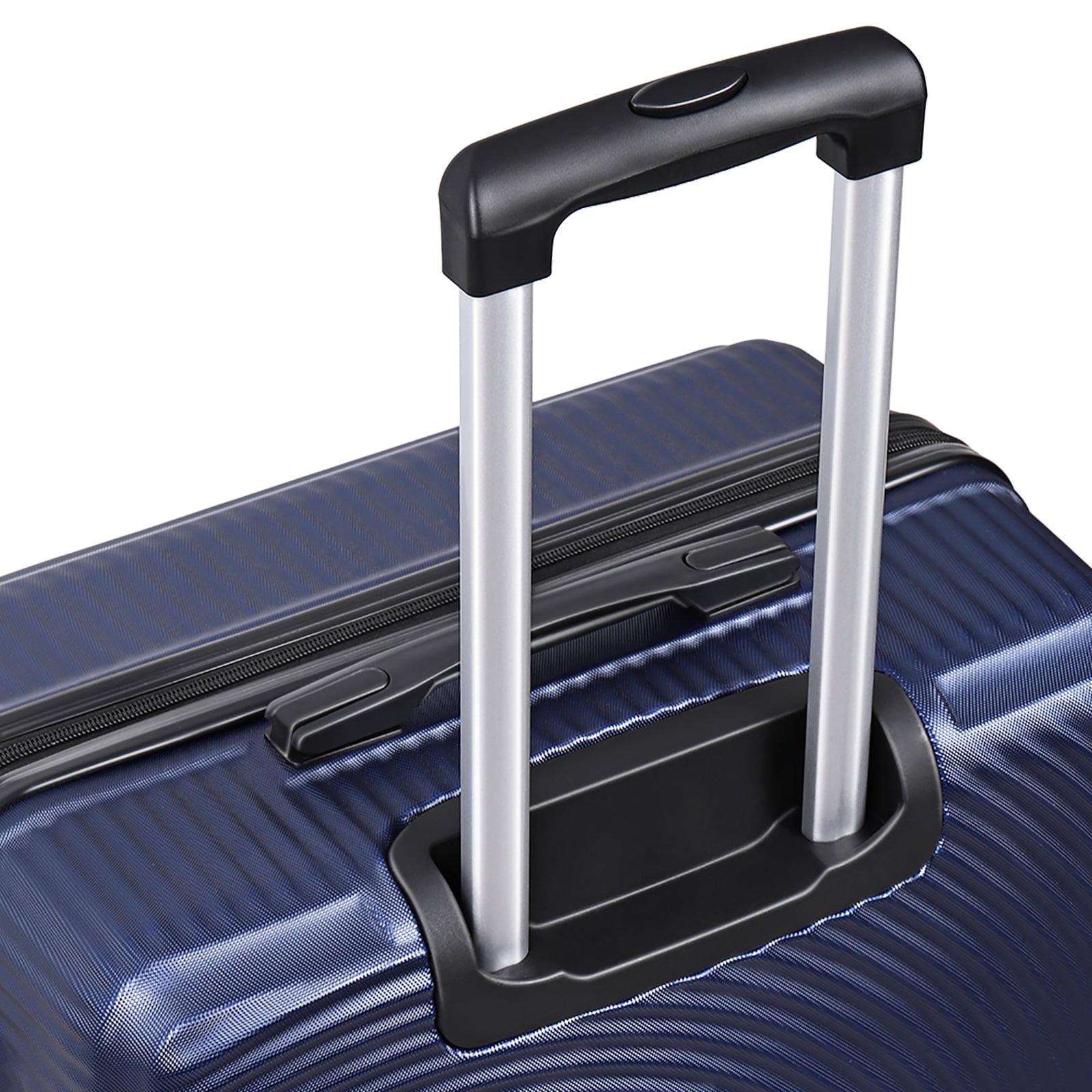 Hikolayae Oriental Hardside Spinner Luggage Sets in Azure Blue, 3 Piece - TSA Lock - Image 3