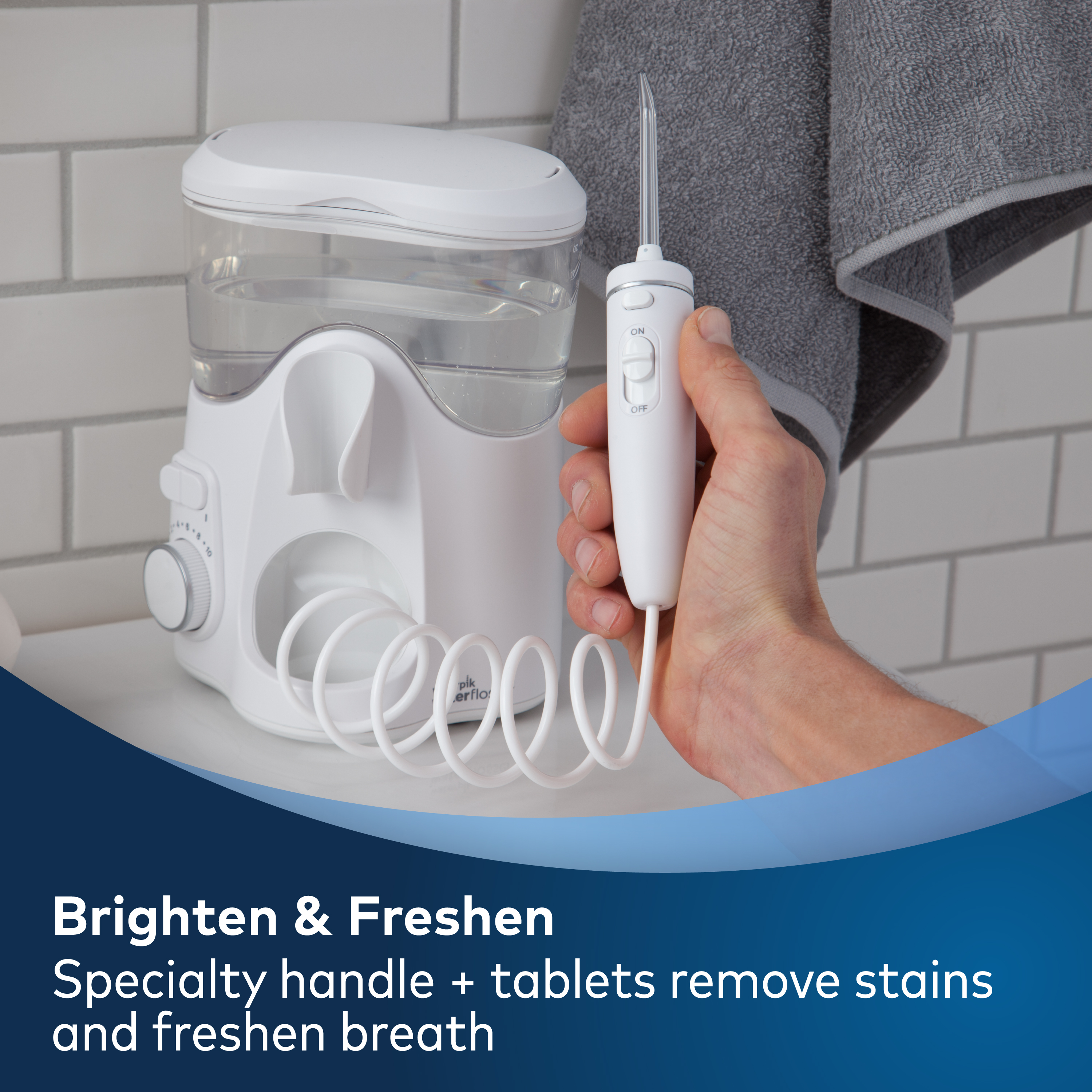 Waterpik Whitening Countertop Water Flosser, WF-06 - Image 16