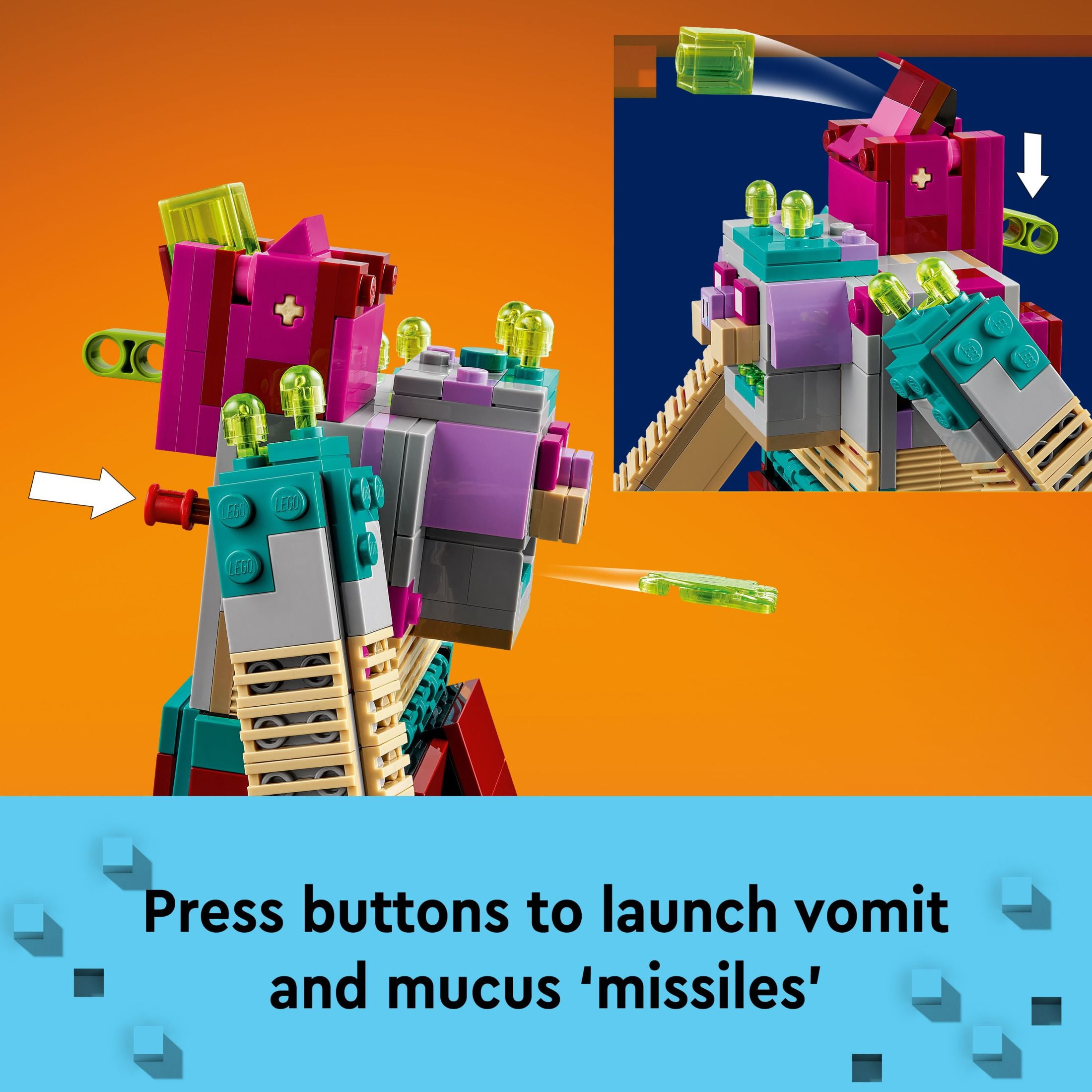 LEGO Minecraft Legends The Devourer Showdown Adventure Set, Minecraft Toy featuring Popular Characters and Minecraft Action Figures, Gaming Gift Idea for Boys, Girls and Kids Ages 8 and Up, 21257 - Image 4